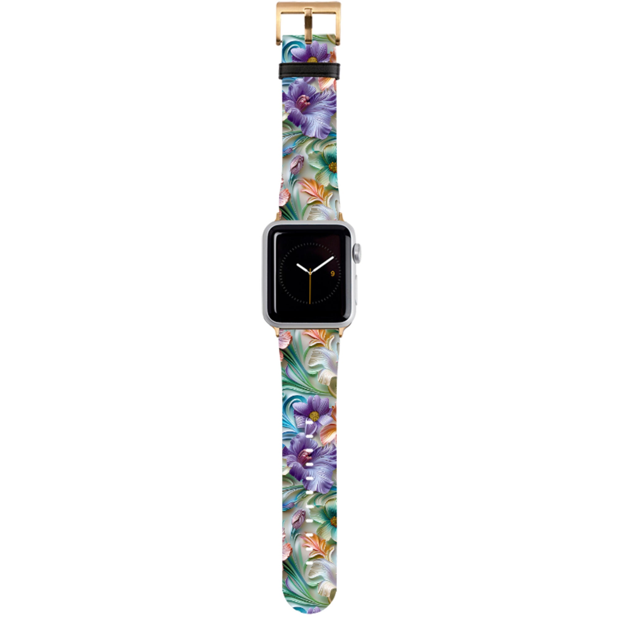 Neo Floral Apple Watch Strap