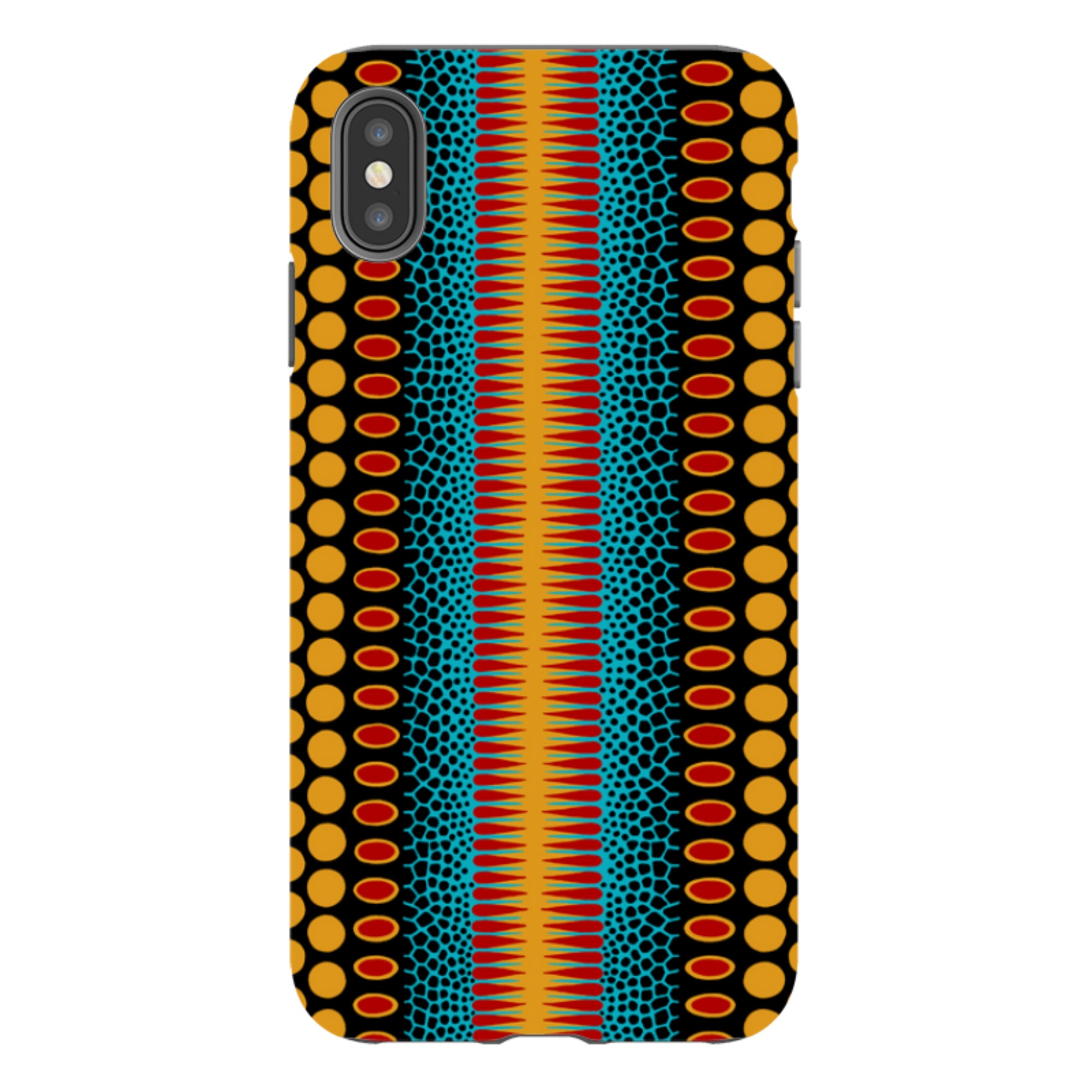 iPhone Tough Case - Tropical  Spot Vertical By Cressida Bell
