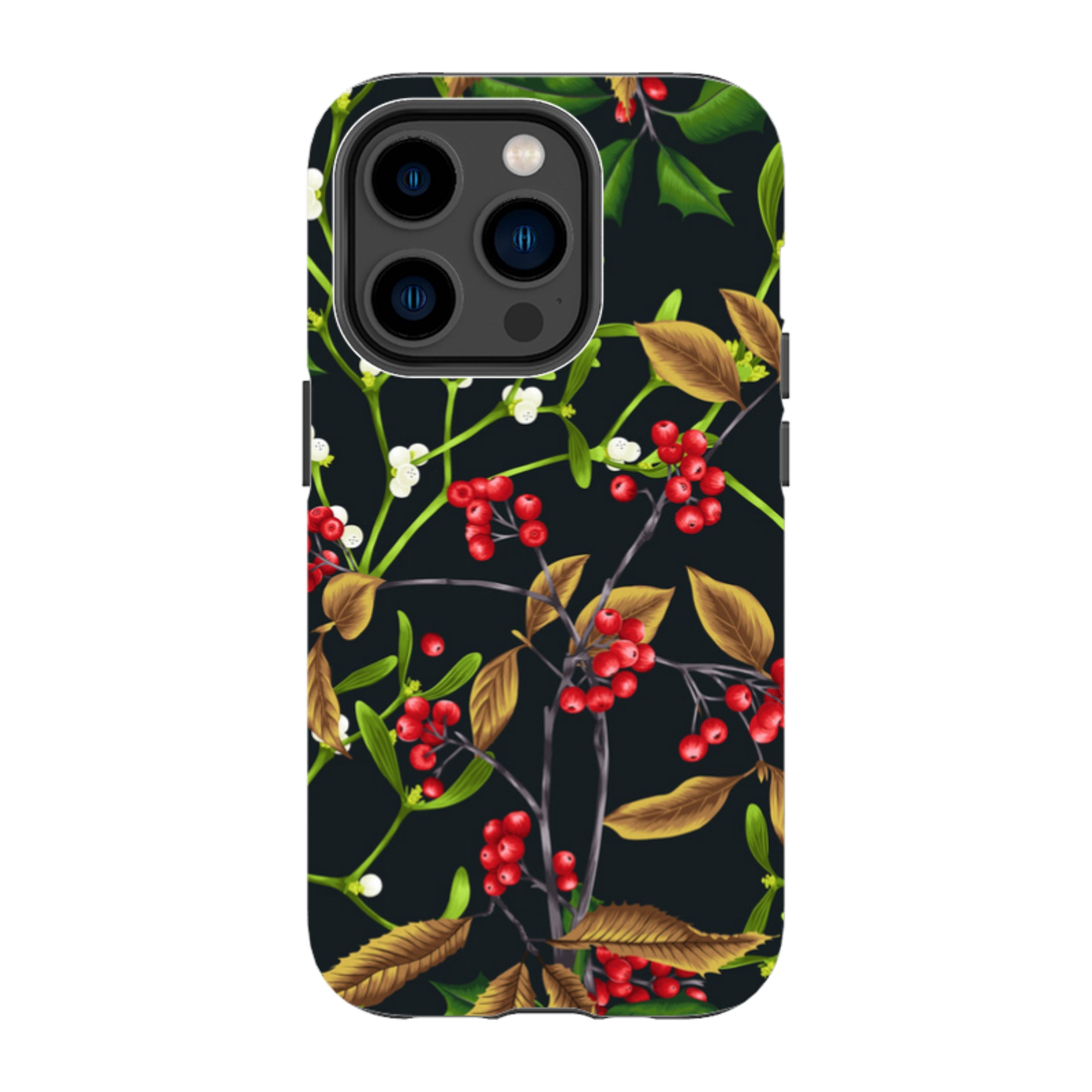 iPhone MagSafe Tough Case -  Magical Xmas Black