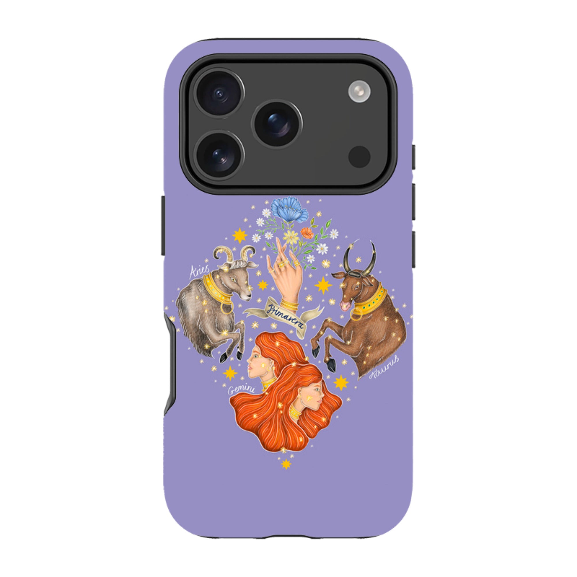 iPhone MagSafe Tough Case - Spring Zodiac By Catherine Rowe