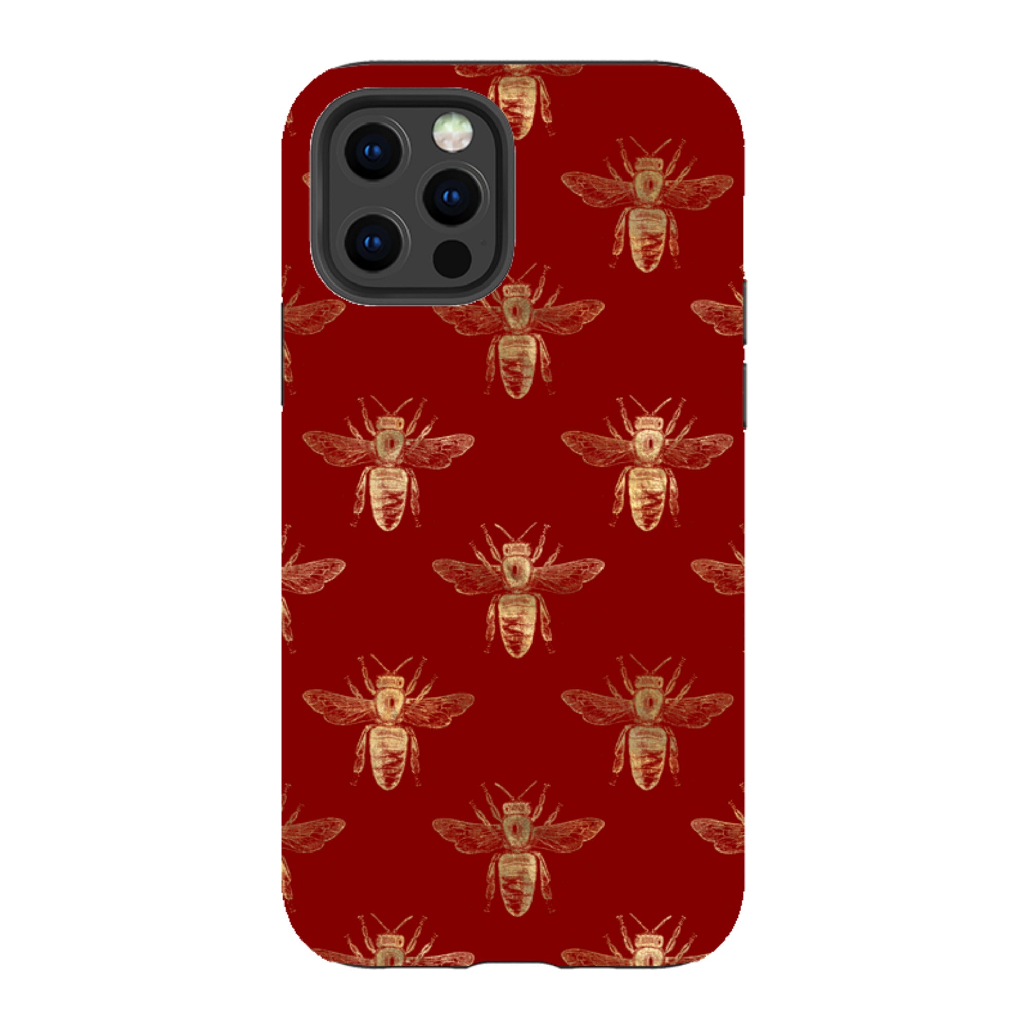 iPhone Tough Case - Red Bees