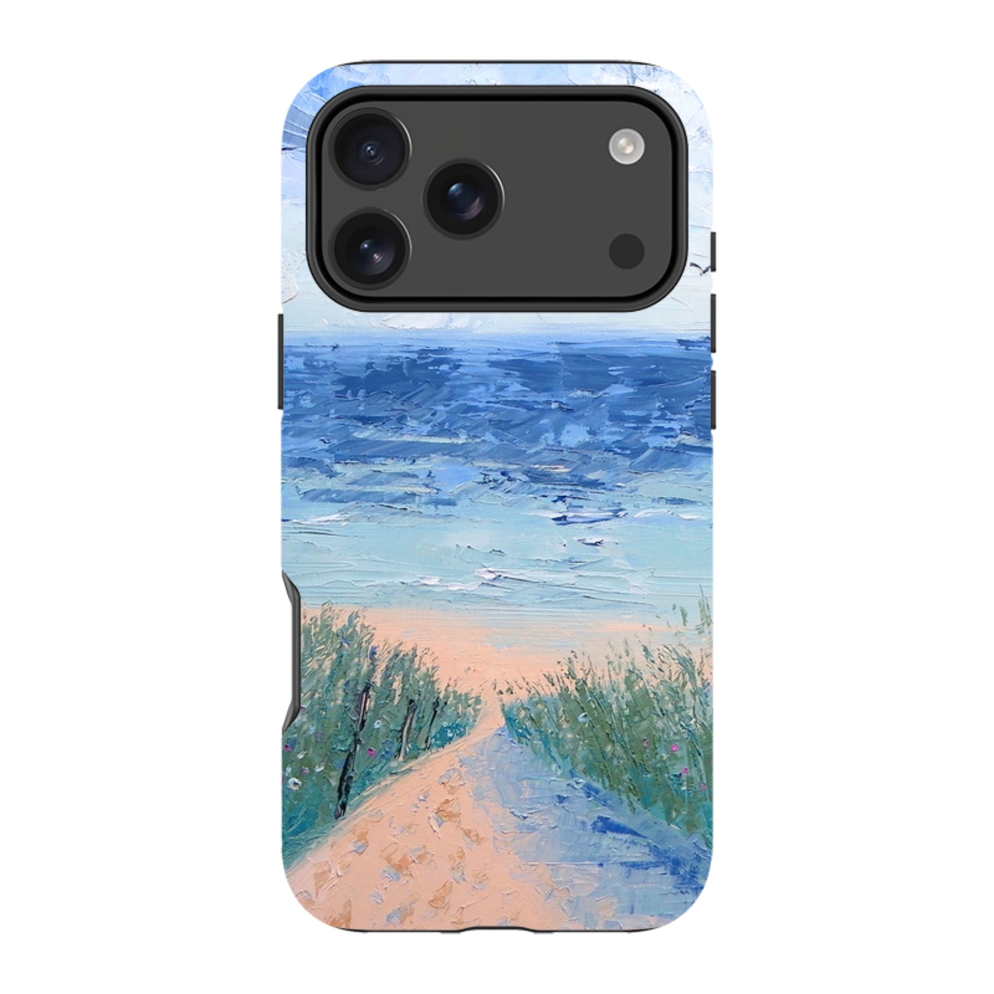 iPhone Tough Case - Beach Path By Mary Stubberfield