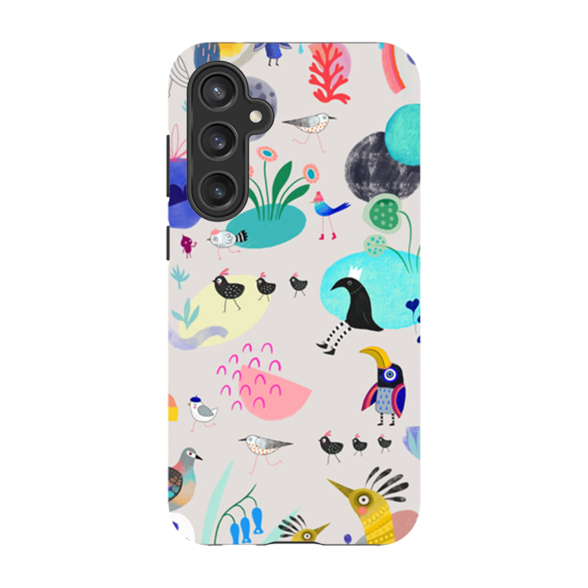 Samsung Tough Case - Crazybird By Mia Underwood