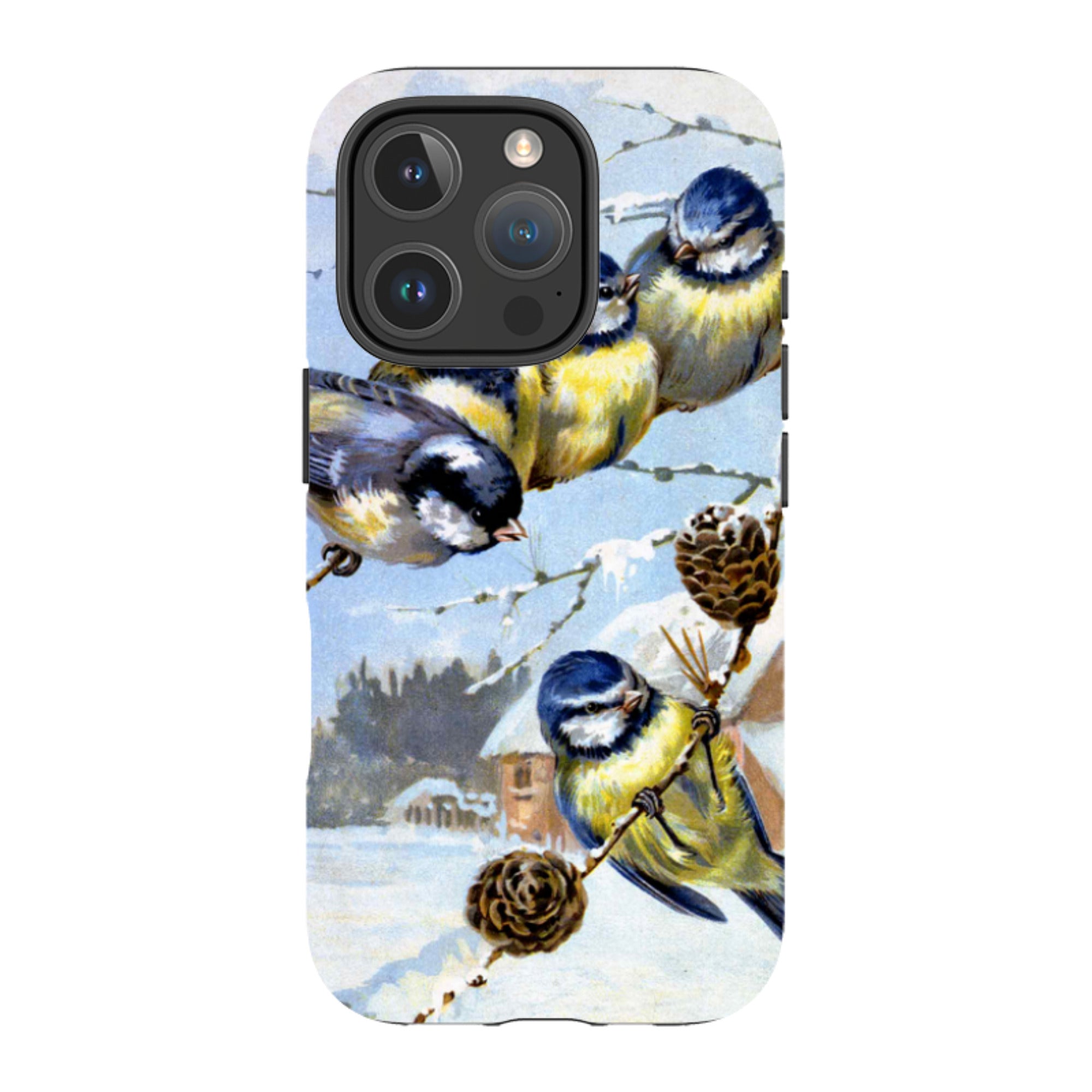 iPhone Tough Case - Winter Birds By Heritage