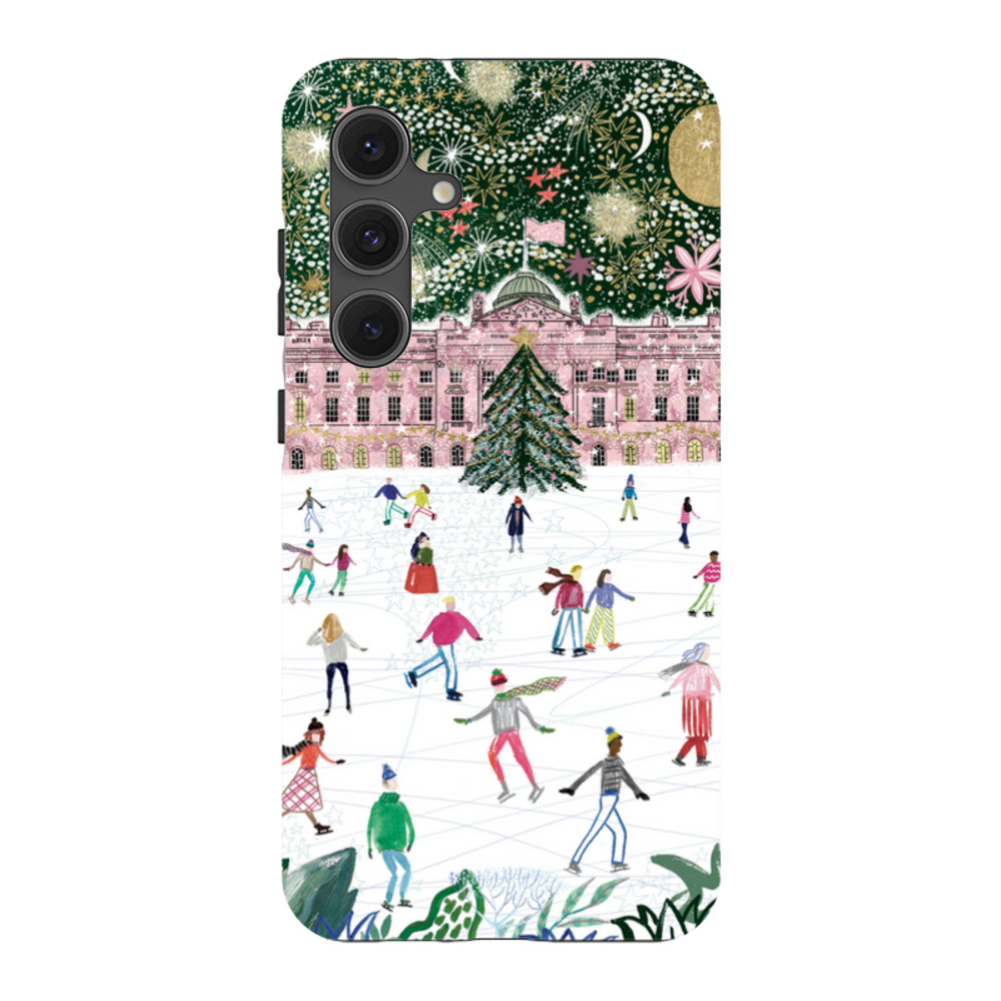 Samsung Tough Case - Skating At Somerset House By Emma Frances Grant
