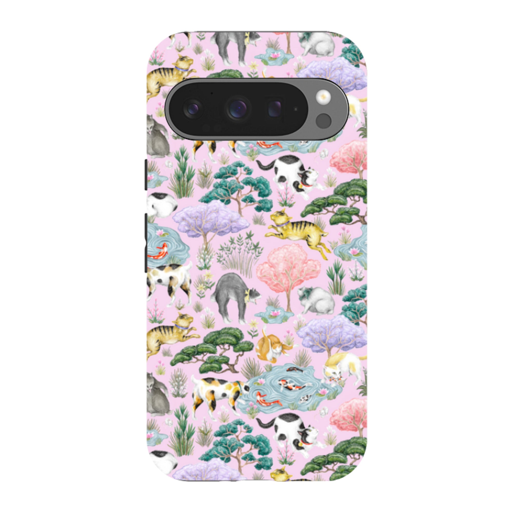 Google Tough Case - Cat Garden By Catherine Rowe
