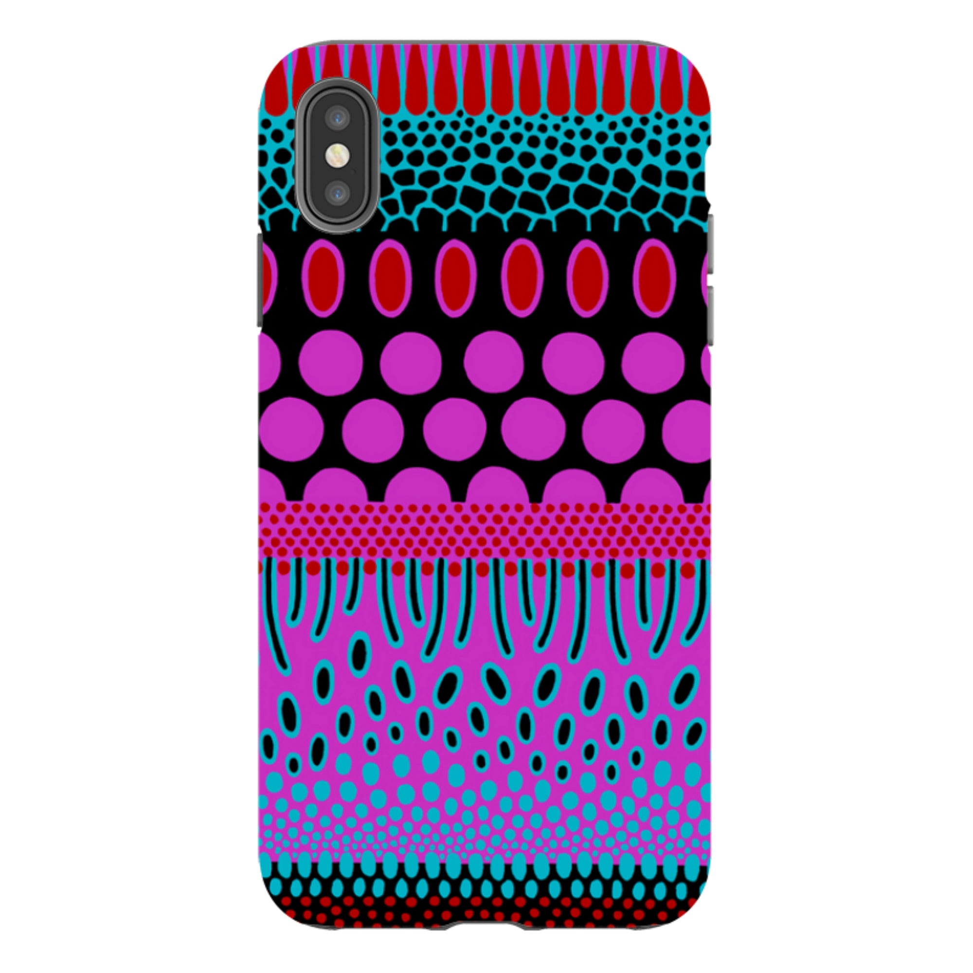 iPhone Tough Case - Tropical Spot By Cressida Bell
