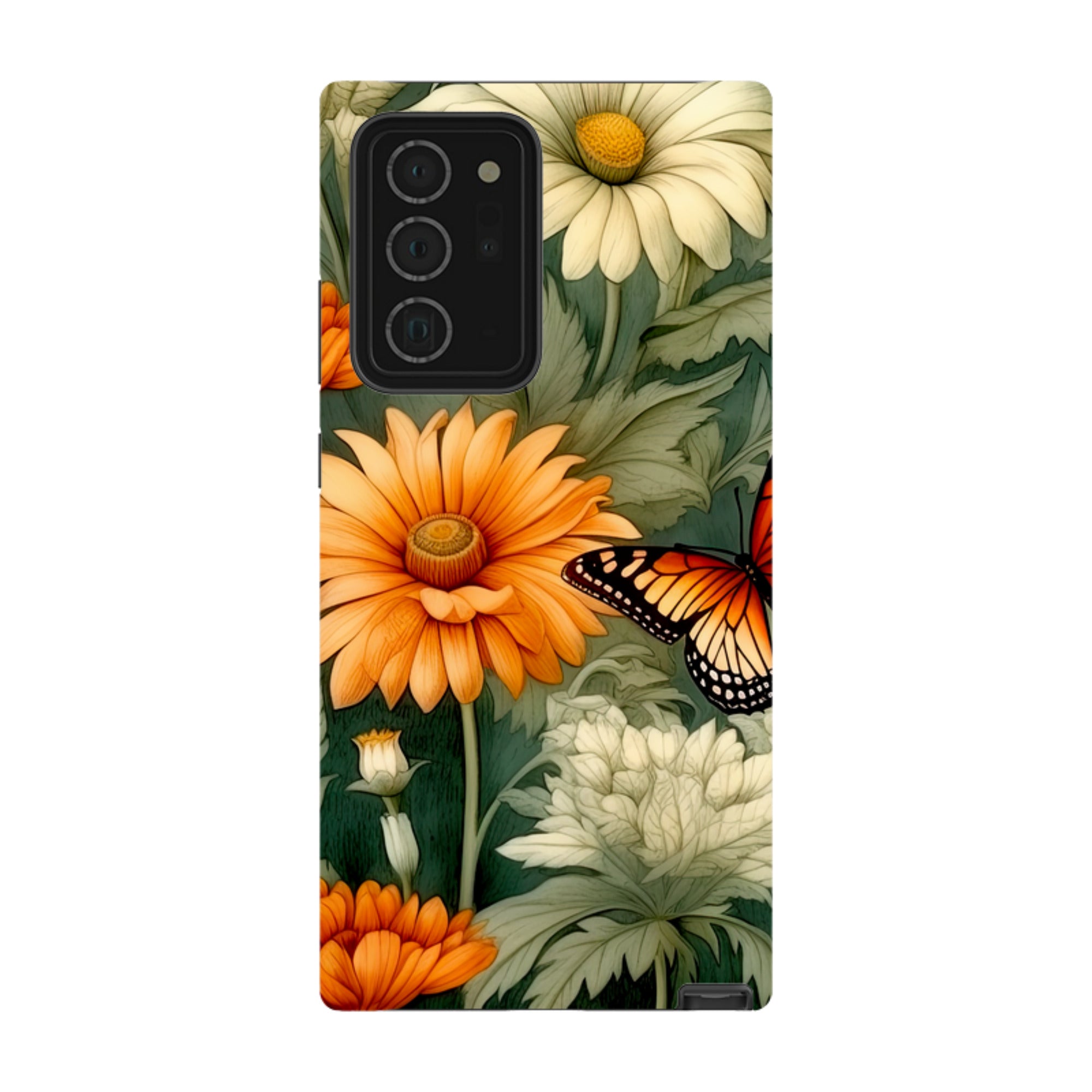 Samsung Tough Case - Butterfly Daisies IV