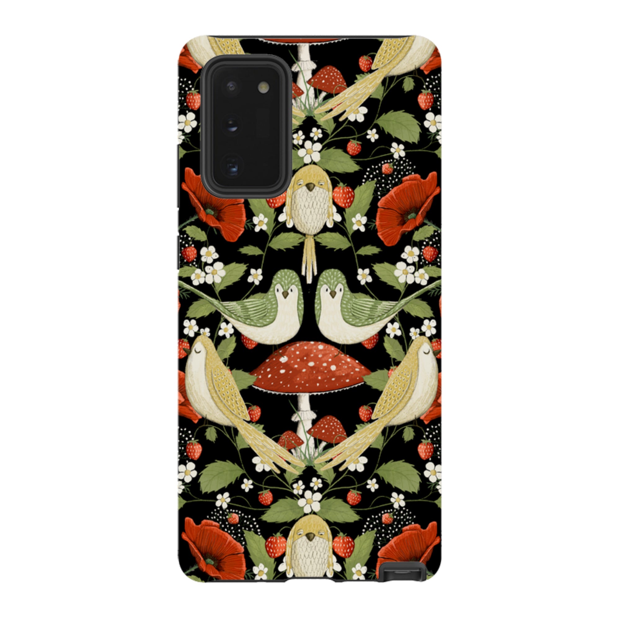 Samsung Tough  Case - Red Poppies By Maja Lindberg