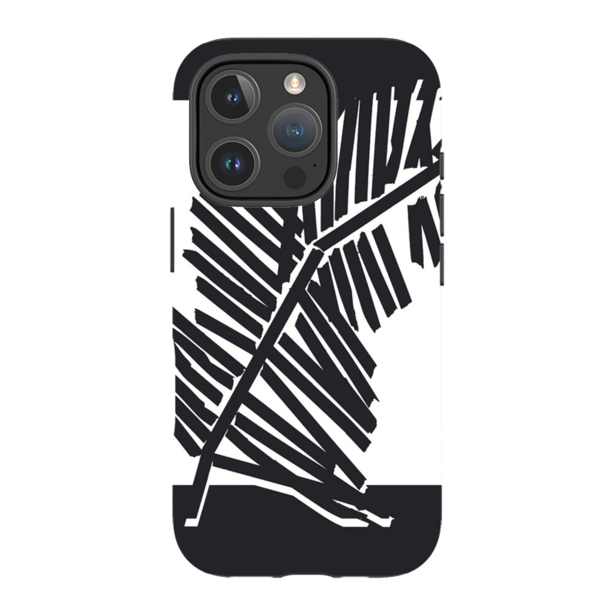 iPhone Tough Case - Palm Moon Silhouette By Kitty Joseph
