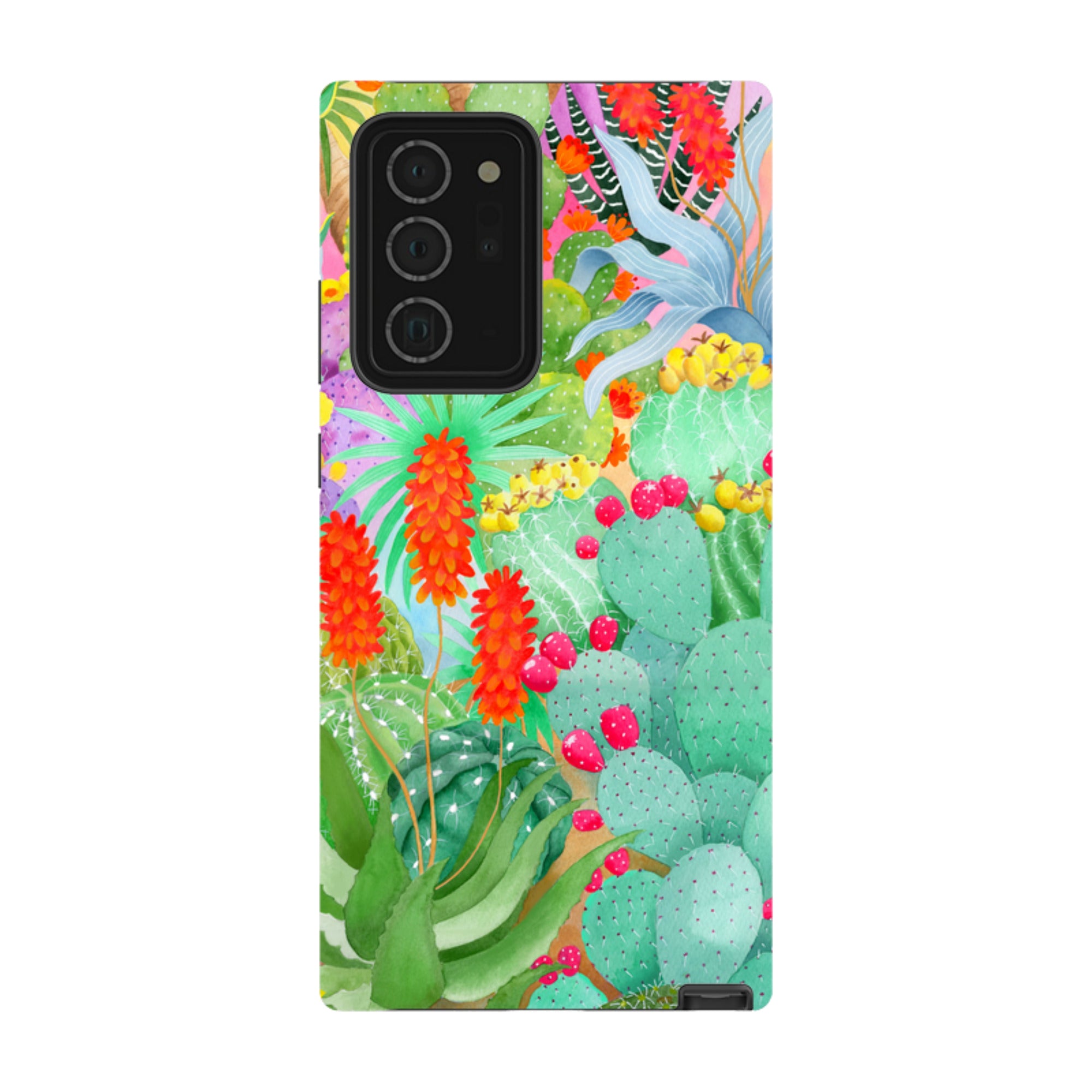 Samsung Tough Case - Cactus By Bex Parkin