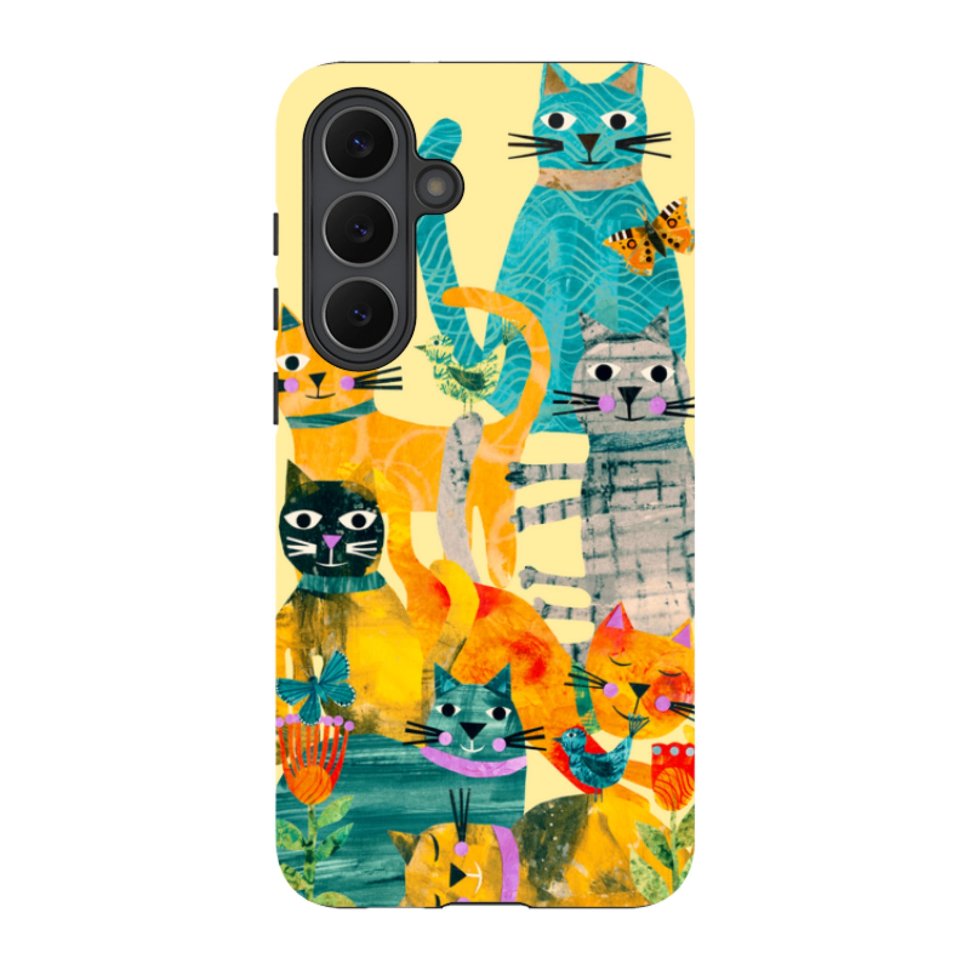 Samsung Tough  Case - Cat Party III By Tracey English