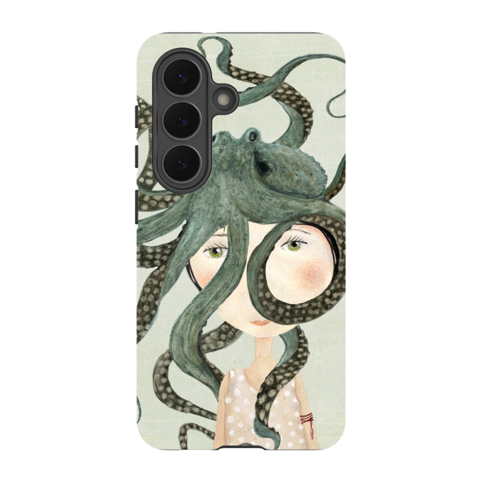Samsung Tough Case - Octopus Girl By Katherine Quinn