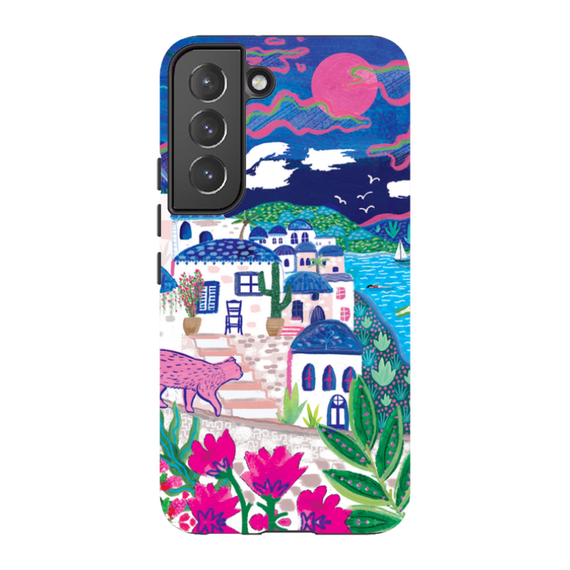 Samsung Tough  Case - Sapphire Seas III By Emma Frances Grant