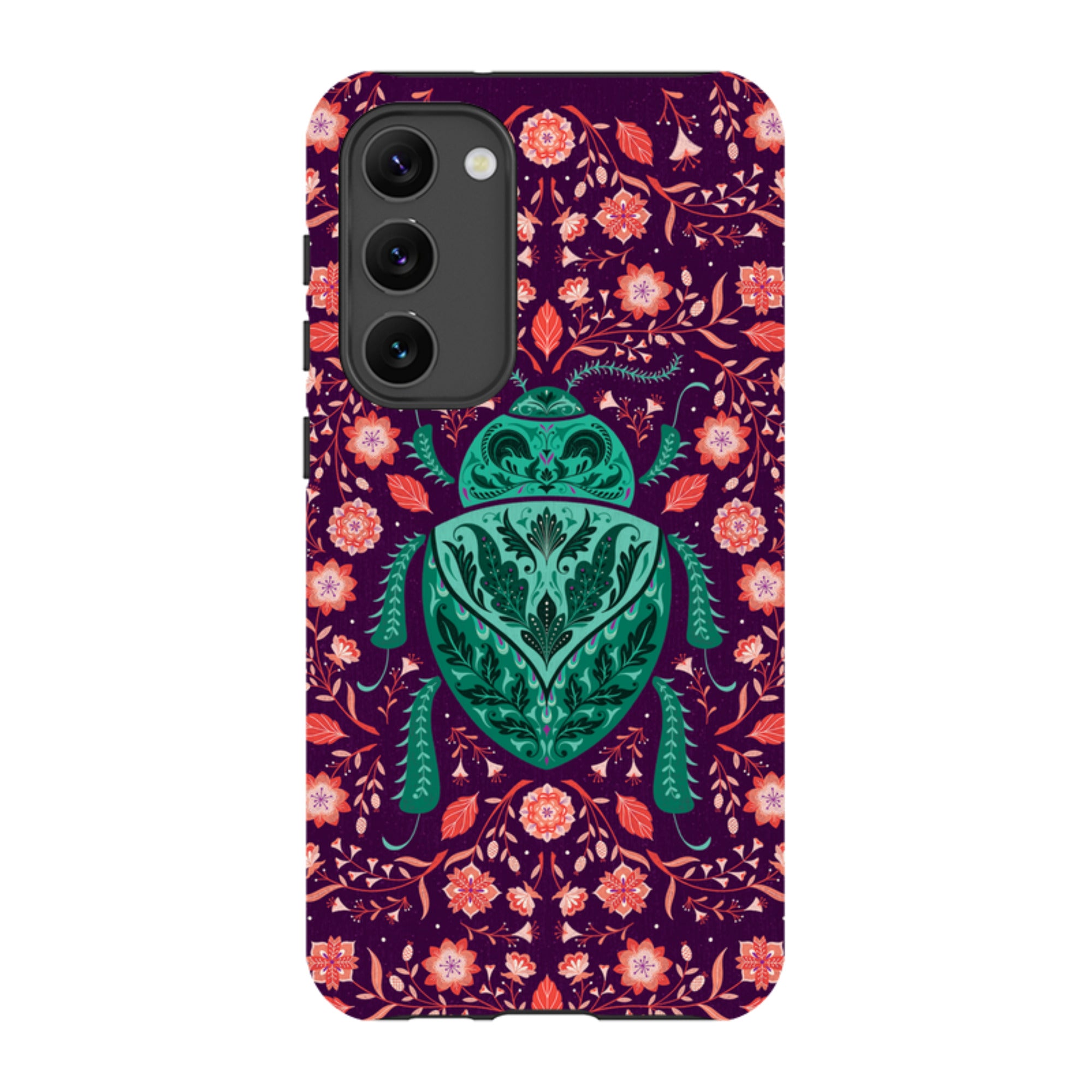 Samsung Tough Case - Beetle By Jenny Zemanek
