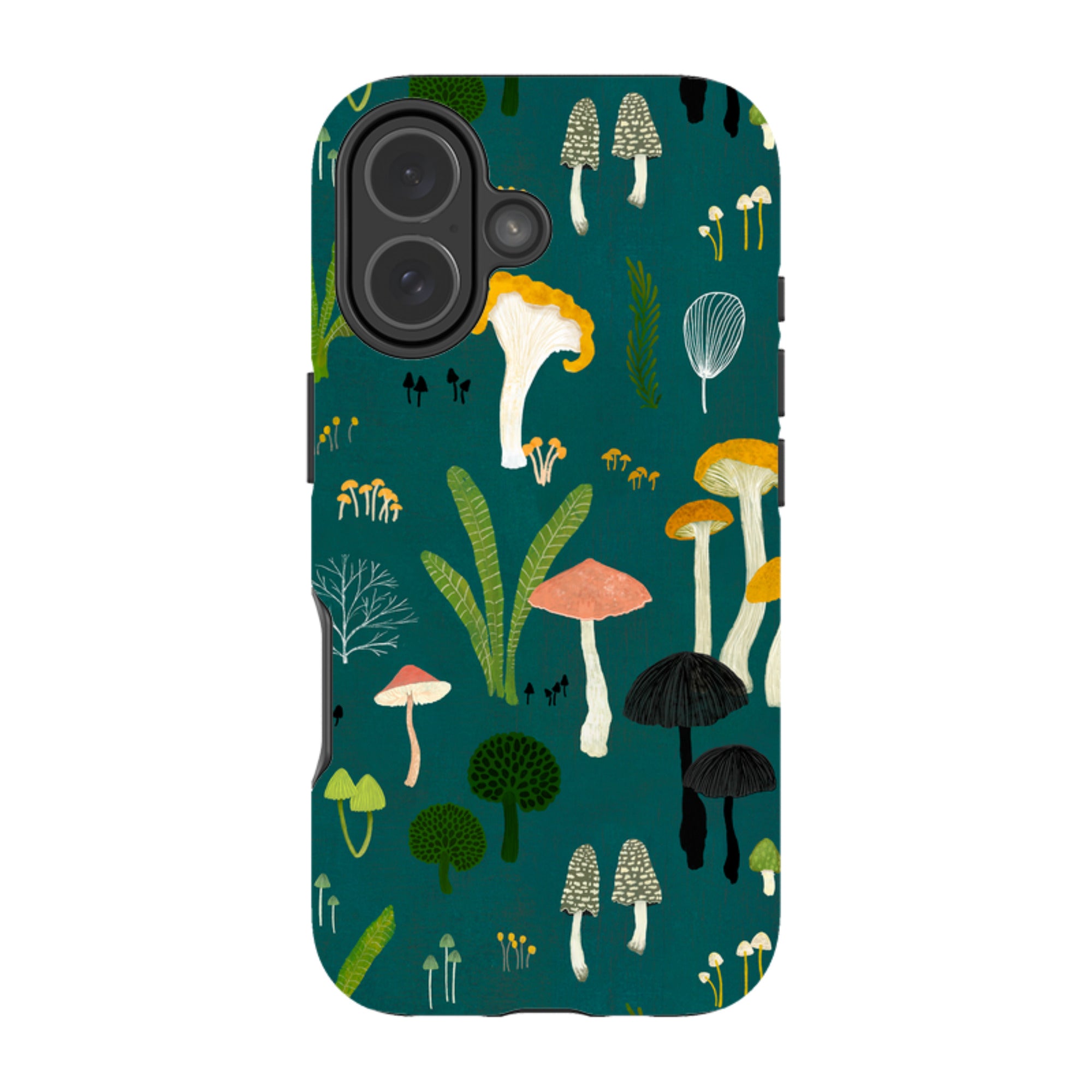 iPhone Tough Case - Mushroom Lake By Katherine Quinn