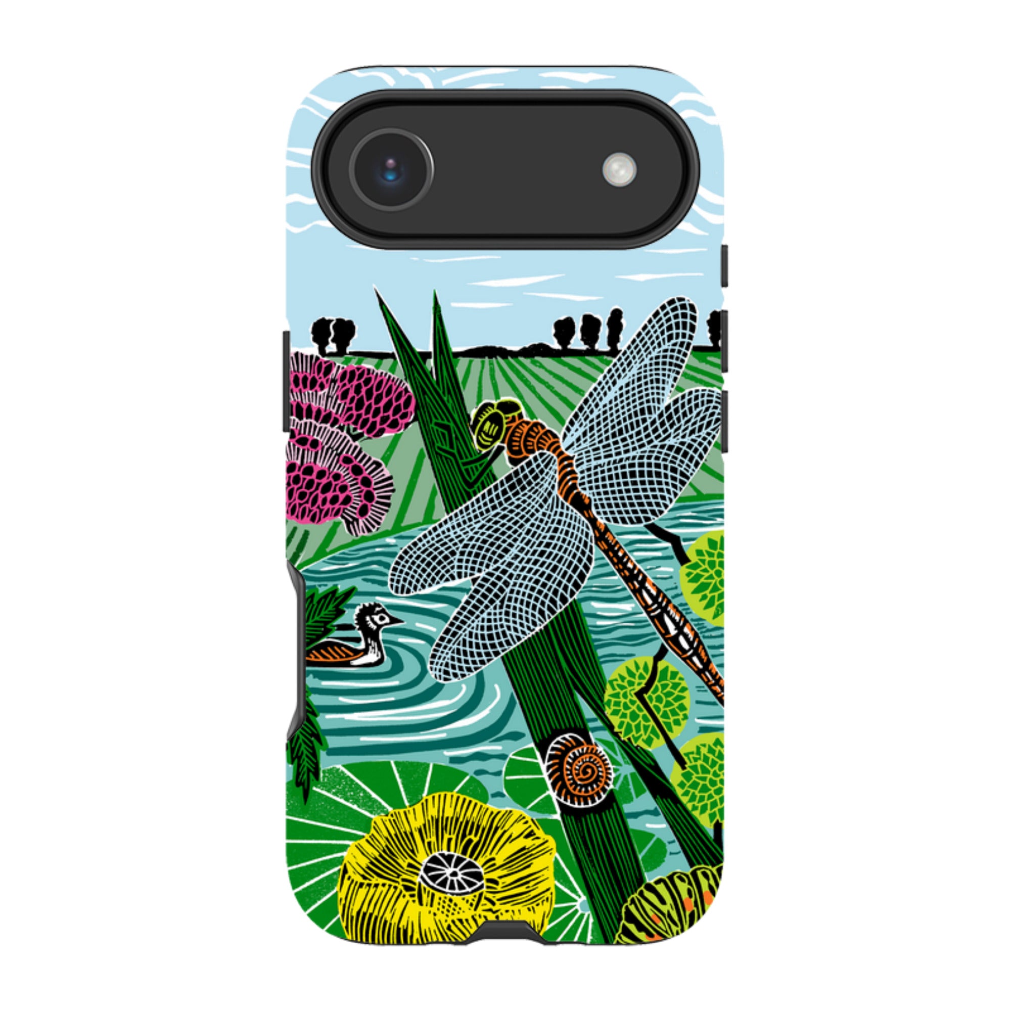 iPhone Tough Case - Pond By Kate Heiss