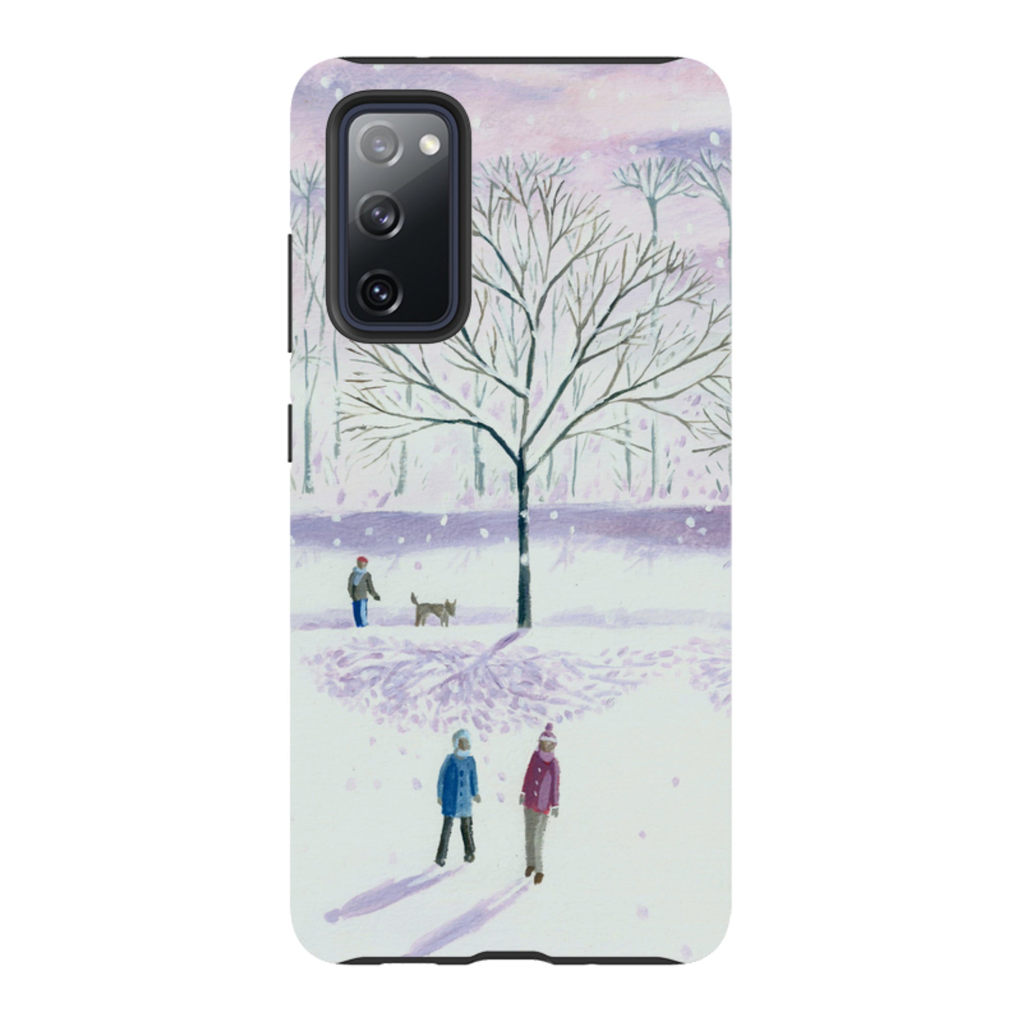 Samsung Tough Case - Xmas Park By Mary Stubberfield