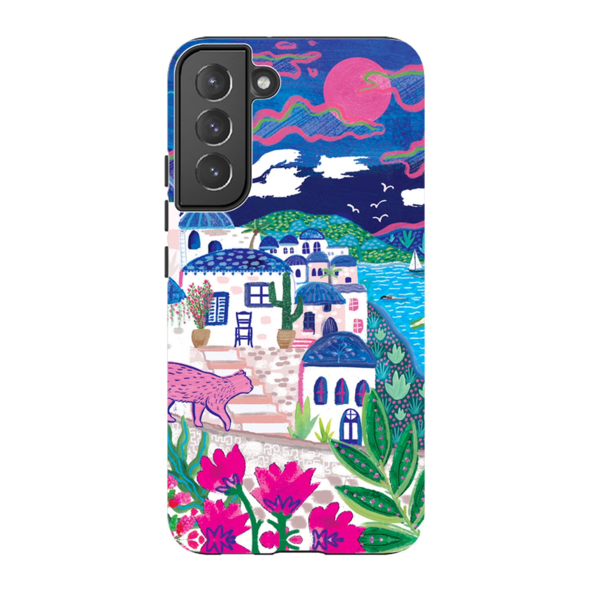 Samsung Tough  Case - Sapphire Seas III By Emma Frances Grant