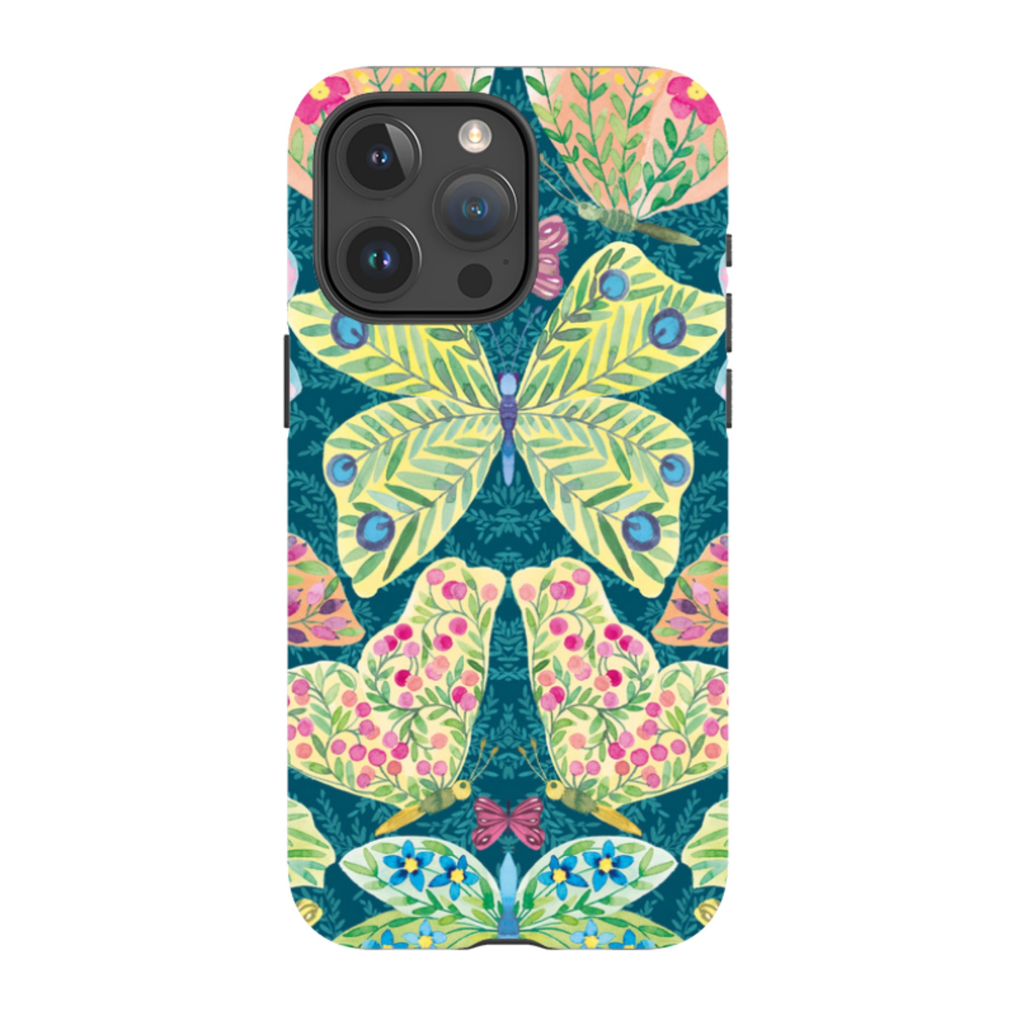 iPhone Tough Case - Butterflies By Elisabeth Haager
