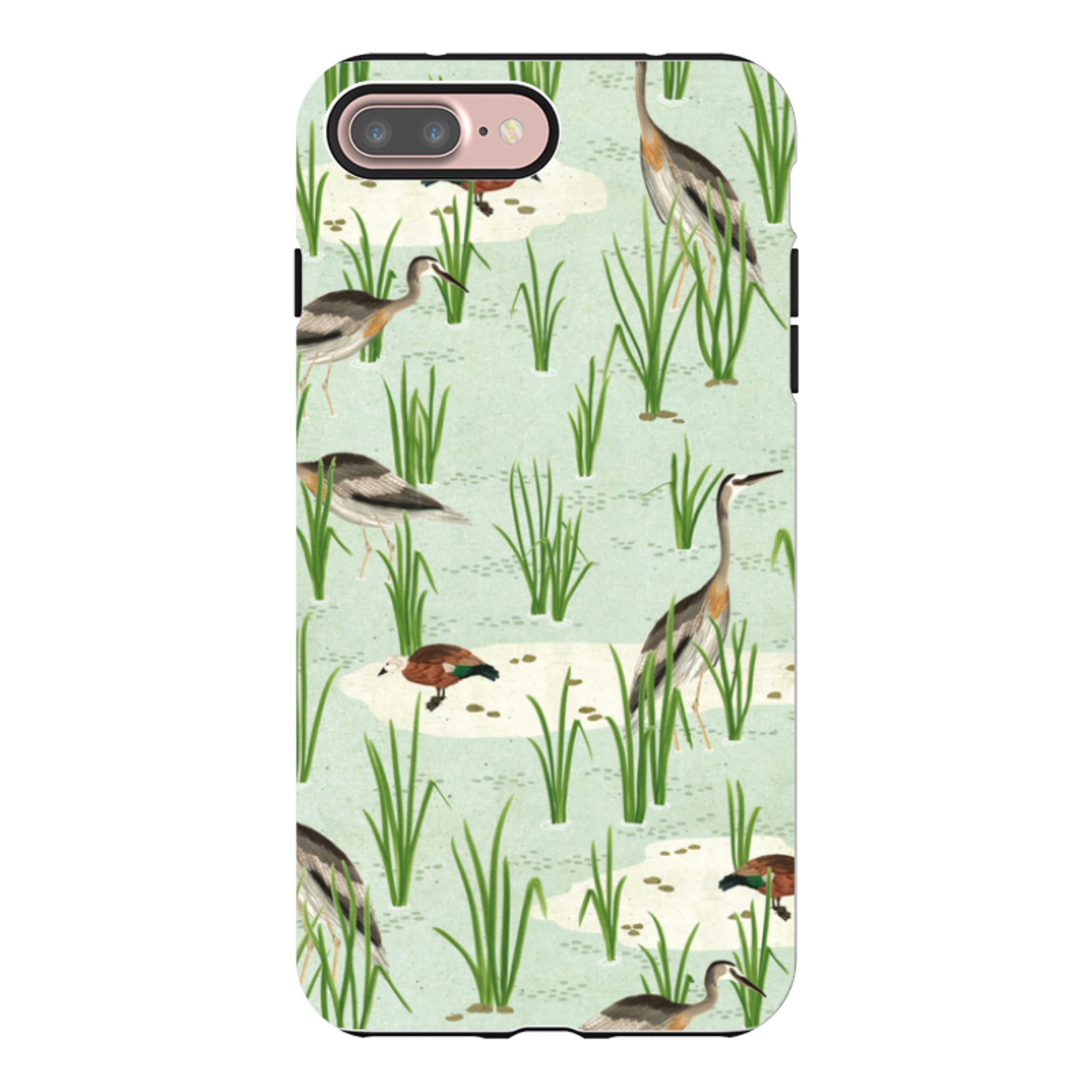 iPhone Tough Case - Wet Lands By Katherine Quinn