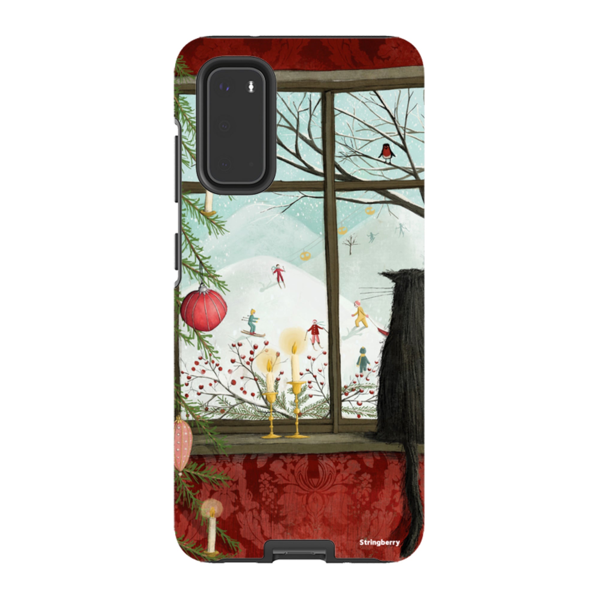 Samsung Tough Case - Christmas Window By Maja Lindberg