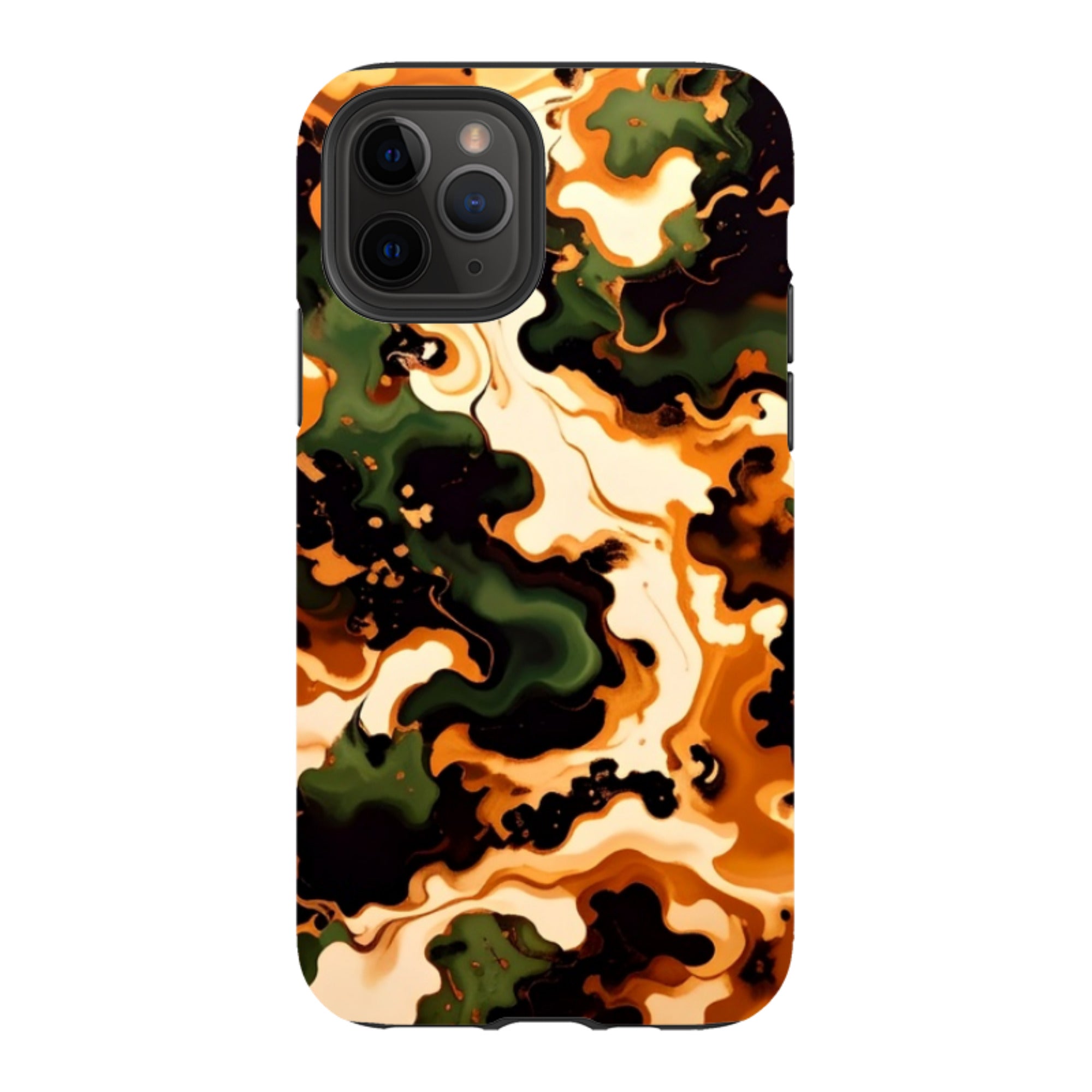 iPhone Tough Case - Green Marble
