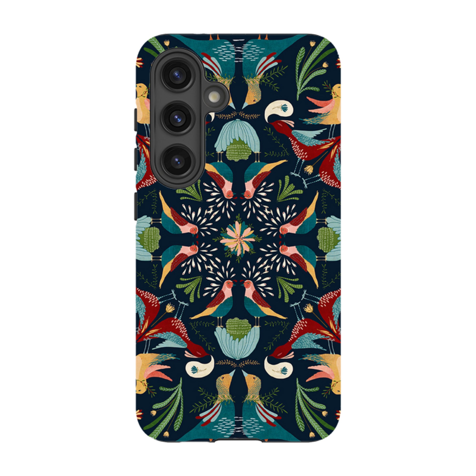 Samsung Tough Case - Navy Hanky By Katherine Quinn