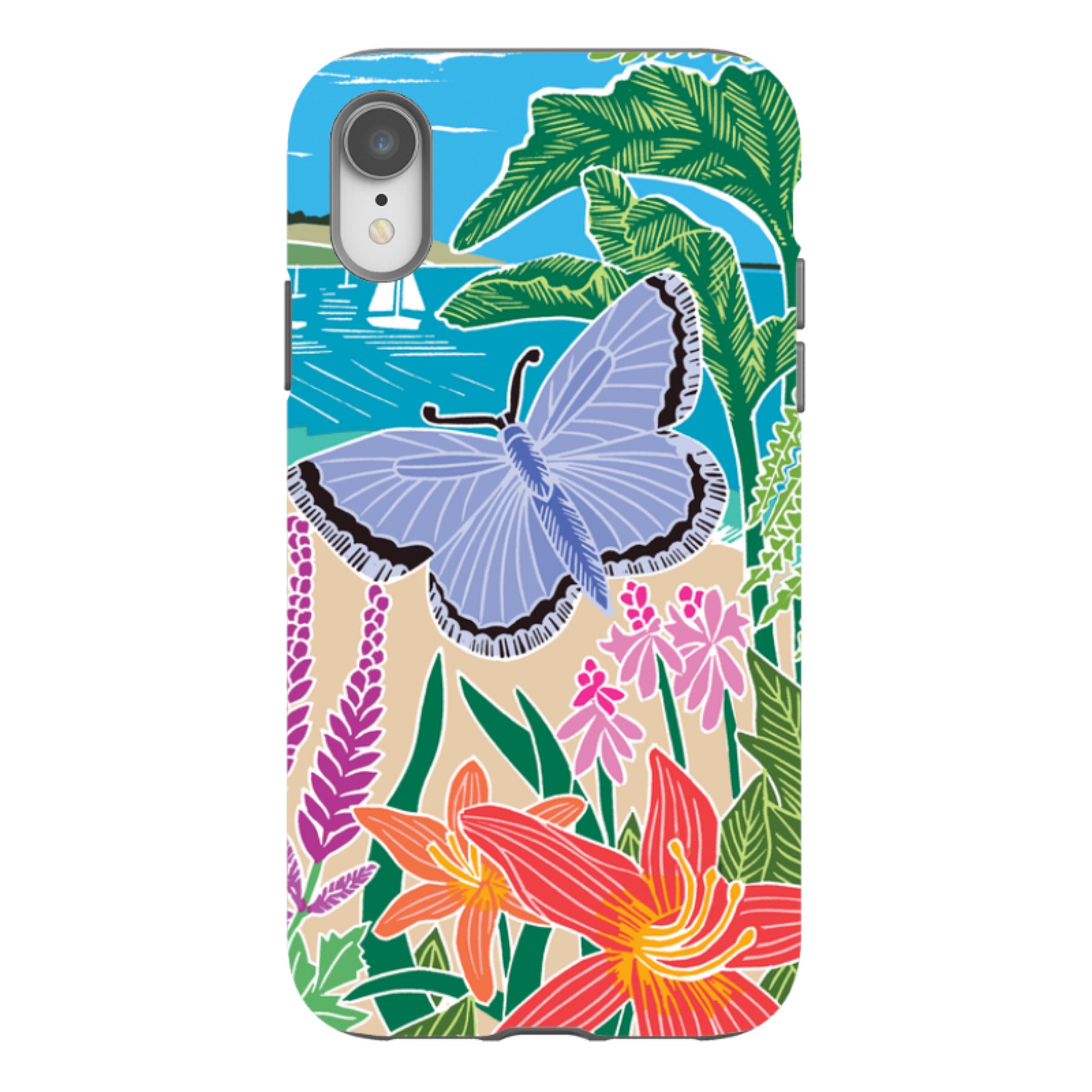 iPhone Tough Case - Trebah Garden By Kate Heiss