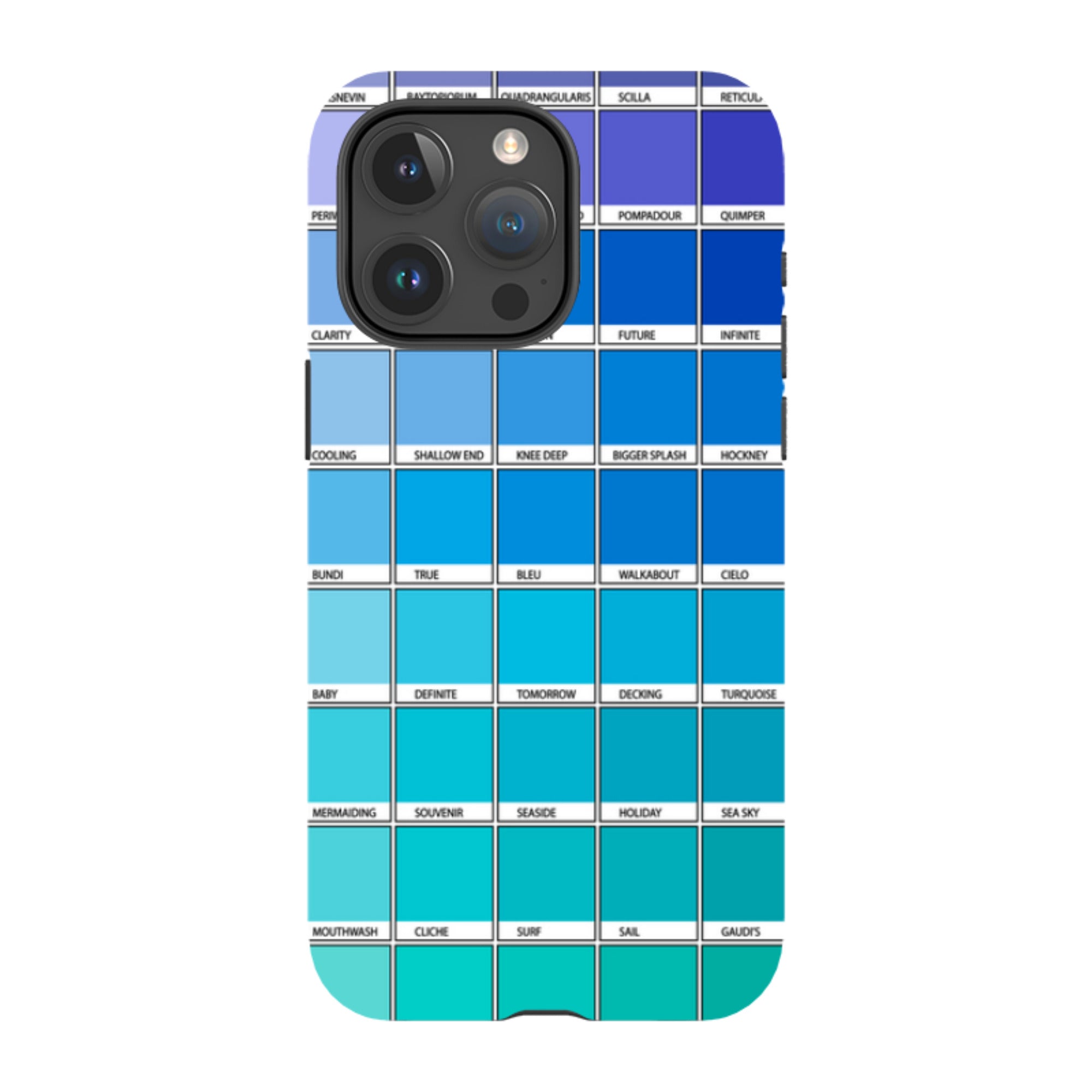 iPhone MagSafe Tough Case -  Blue Chromology By Kitty Joseph