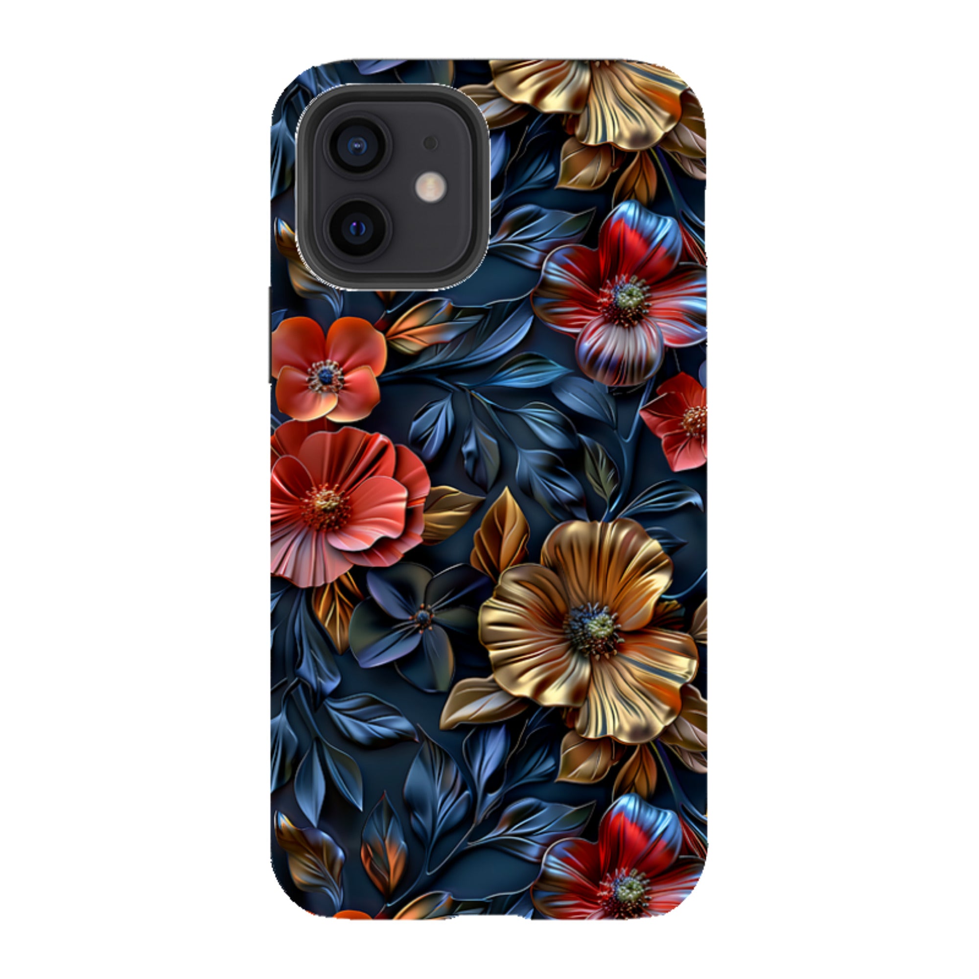 iPhone Tough Case -Cascade Floral