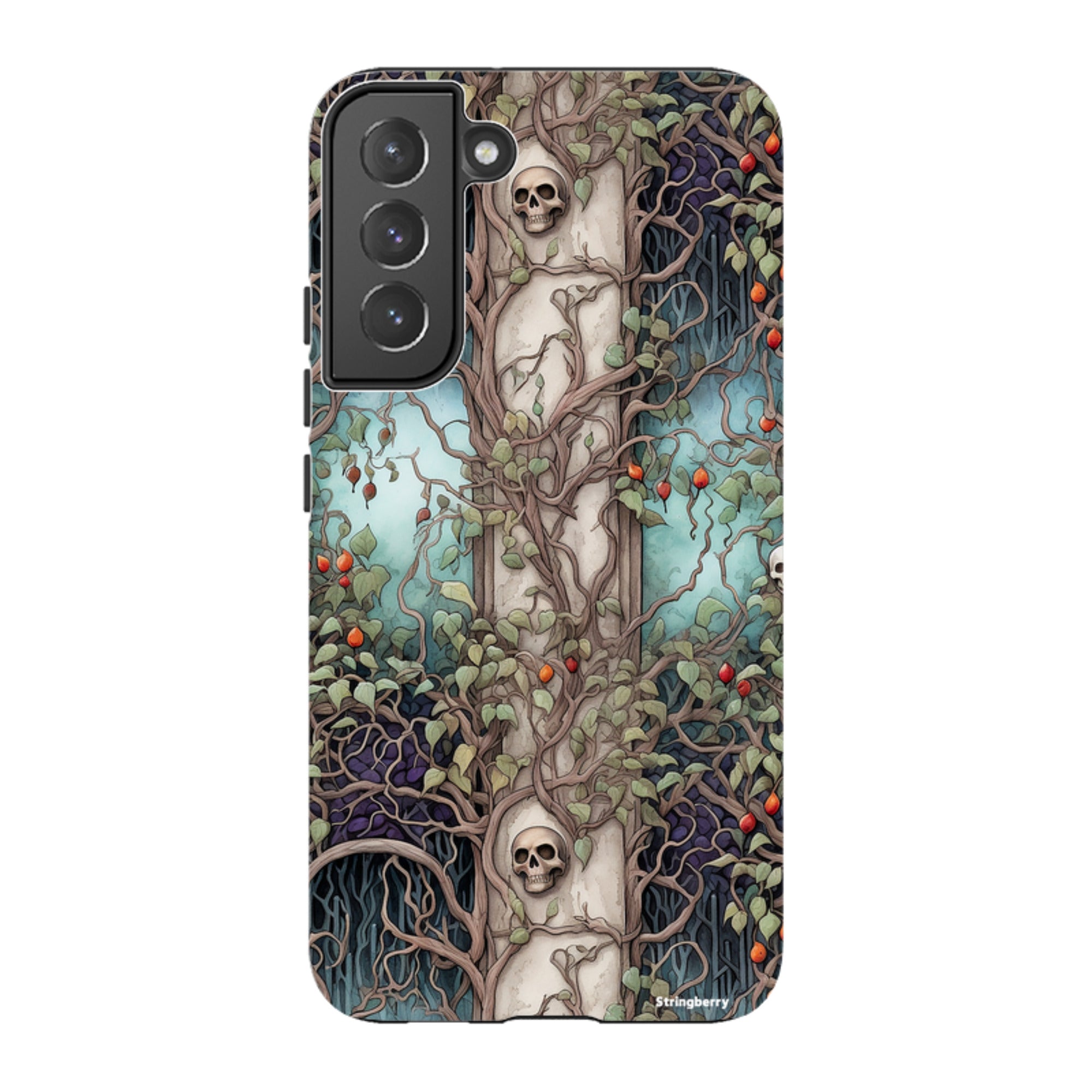 Samsung Tough Case - Skull Trees