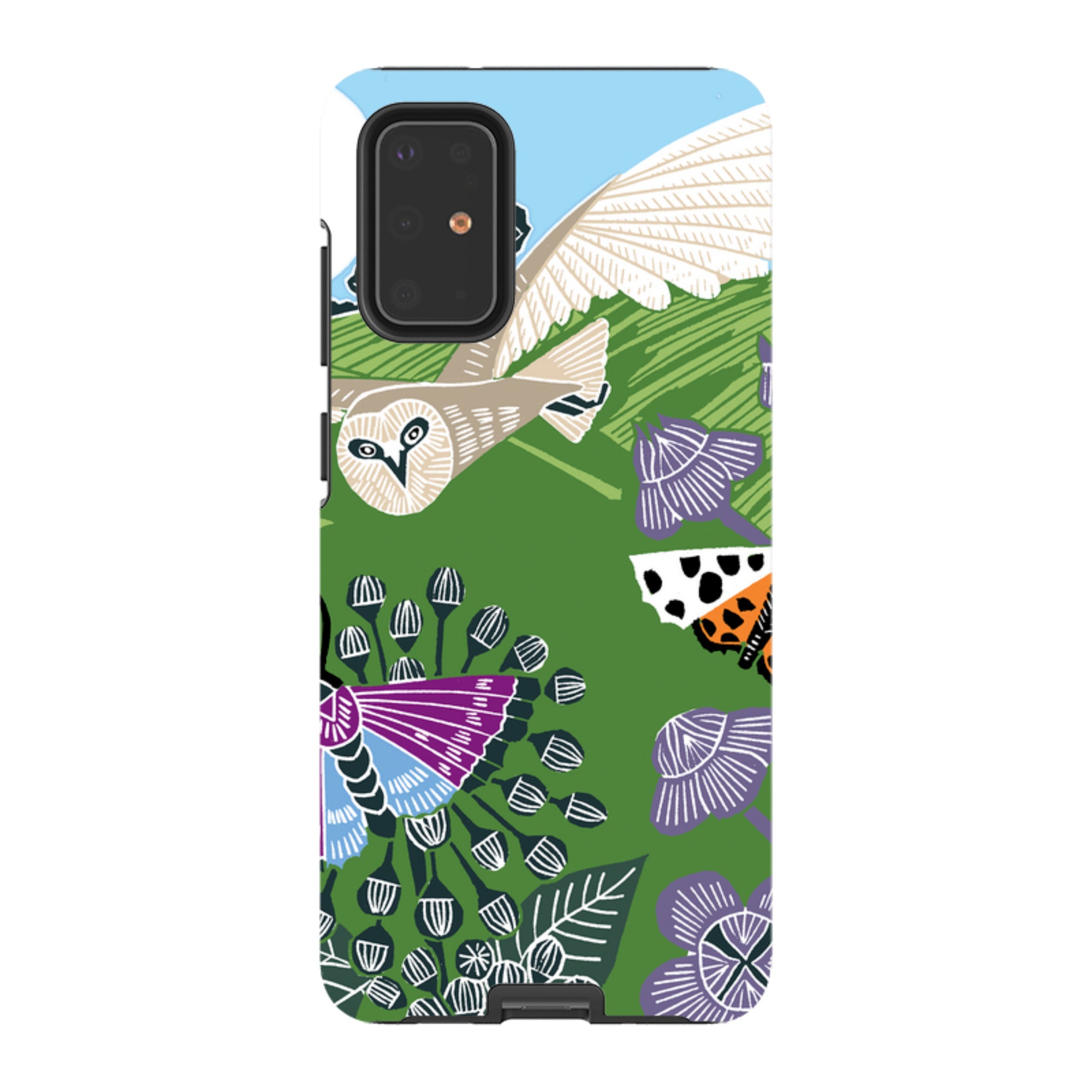 Samsung Tough Case - Morning Barn Owl By Kate Heiss