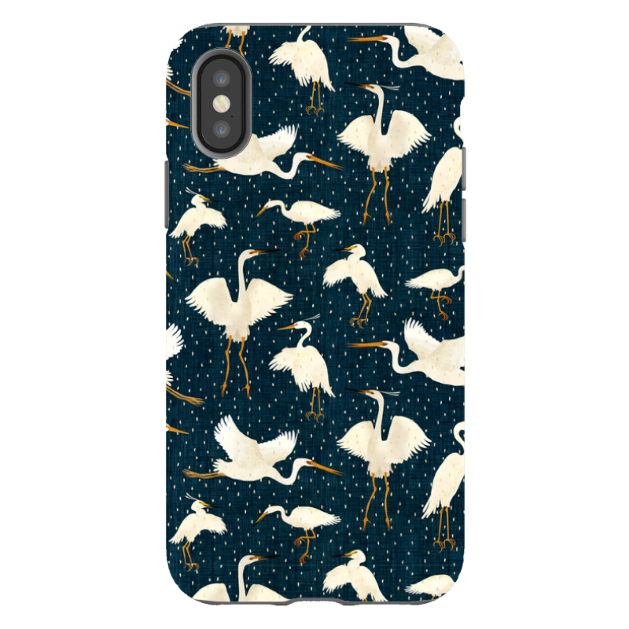 iPhone Tough Case - Kotuku By Katherine Quinn