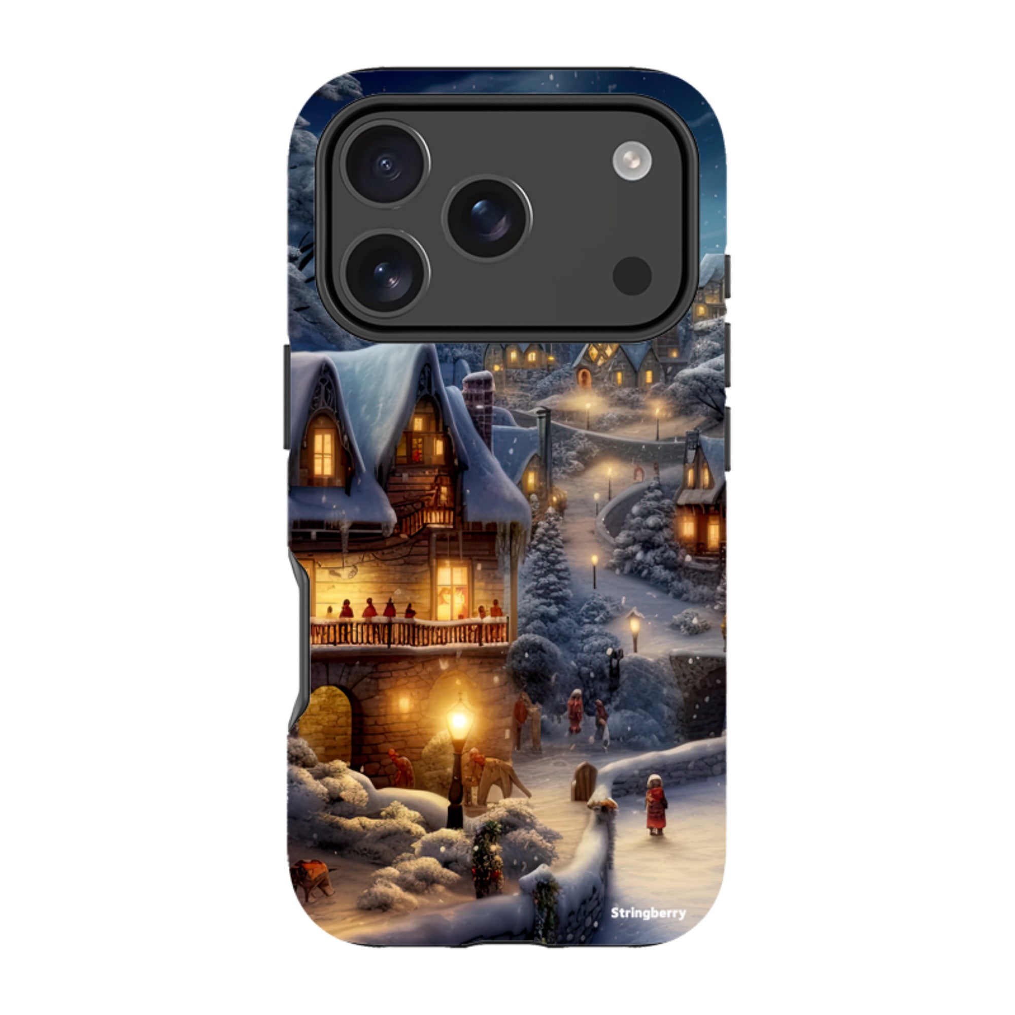 iPhone MagSafe Tough Case - Scandinavian Winter Night