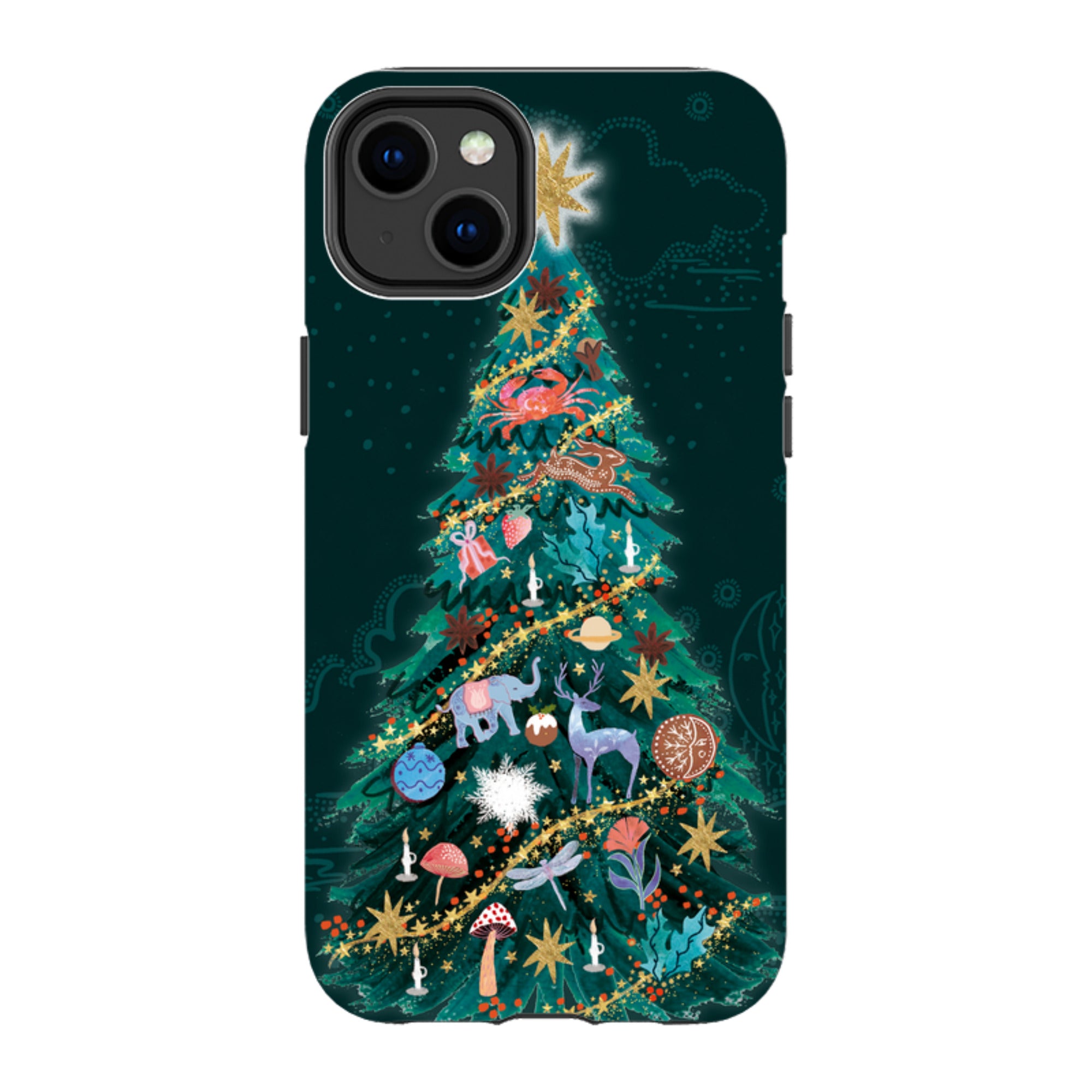 iPhone Tough Case - Kitsch Tree By Emma Frances Grant