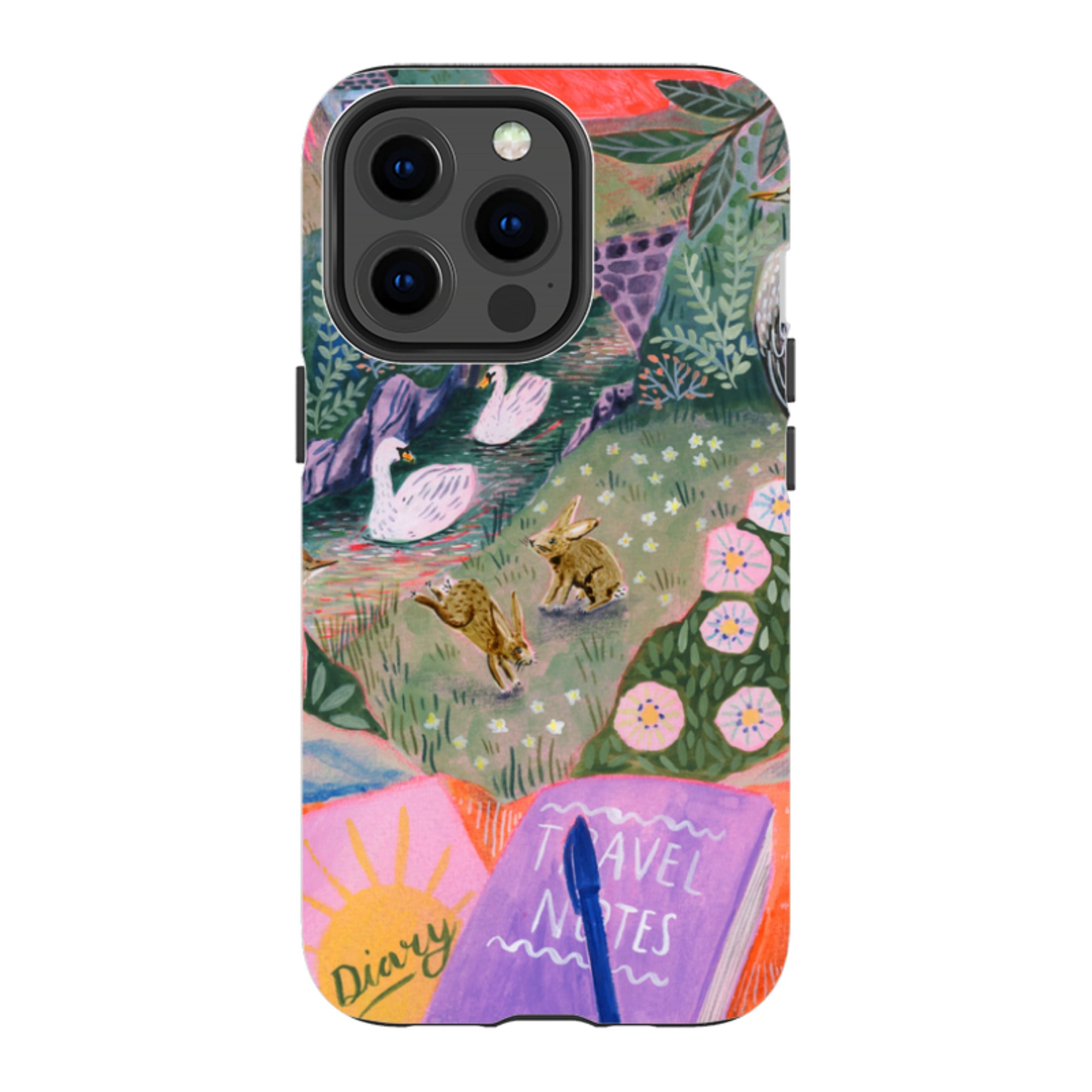 iPhone Tough Case - Wanderlust Camping Trip By Lee Foster Wilson