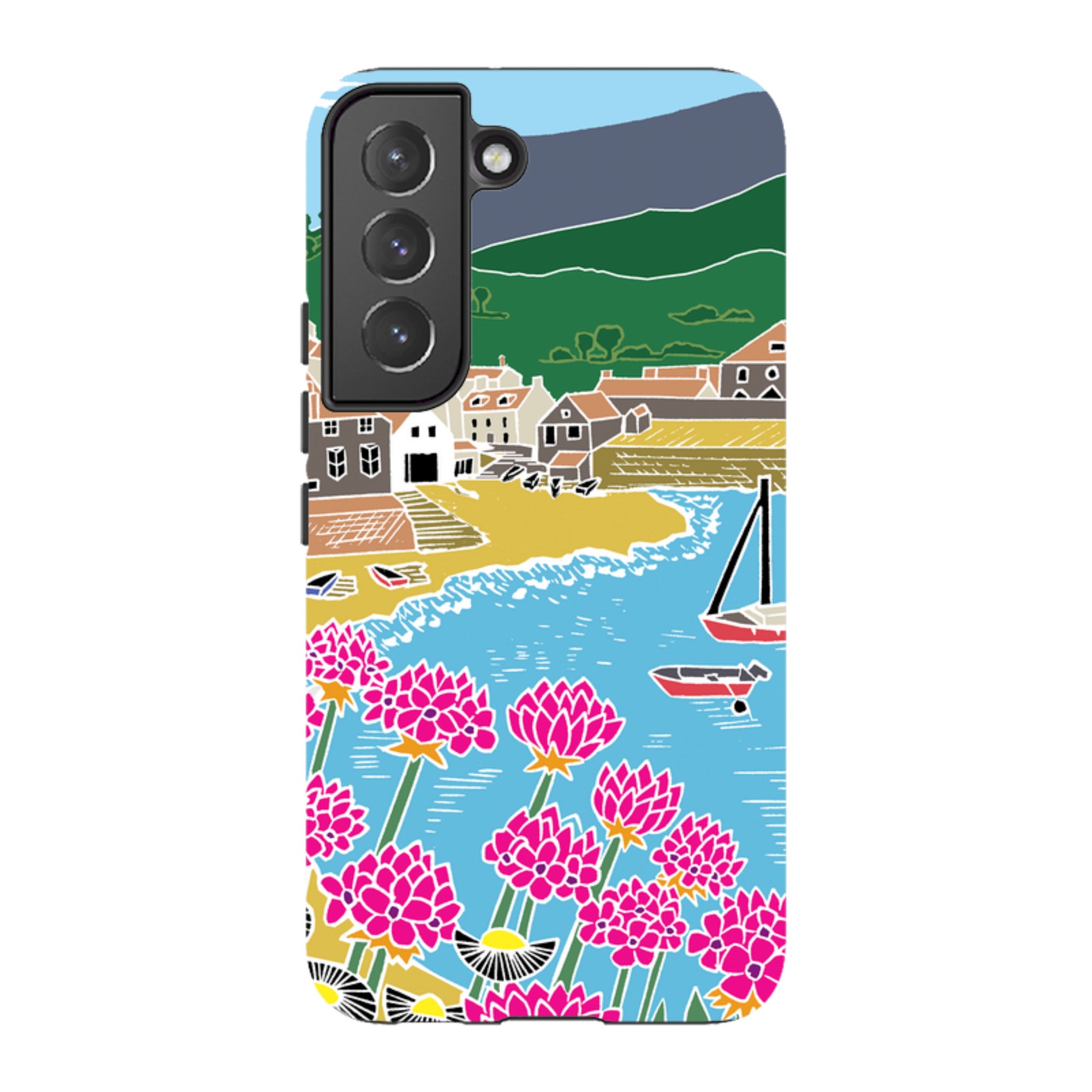 Samsung Tough Case - Quaint Harbour By Kate Heiss