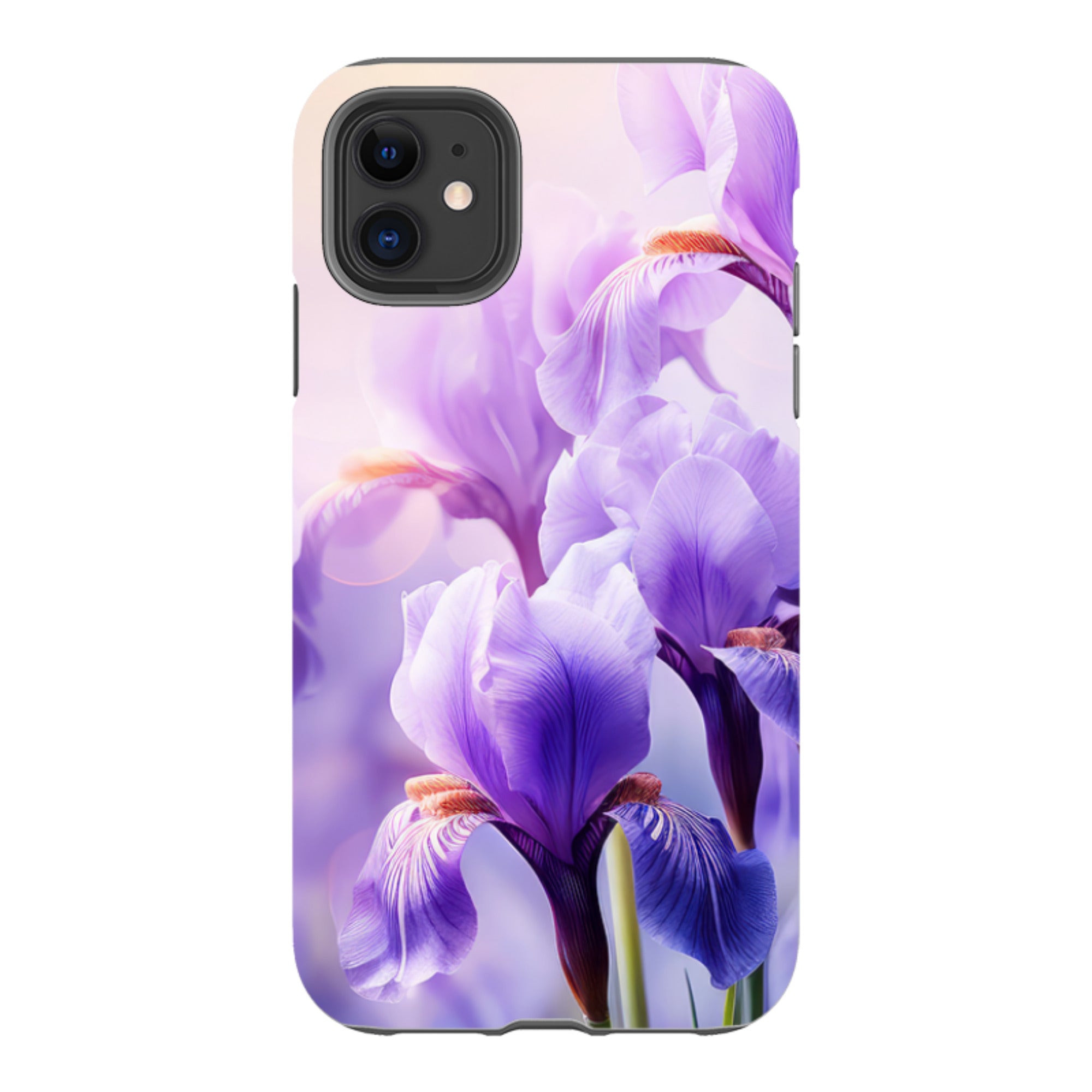 iPhone Tough Case -Mauve Floral