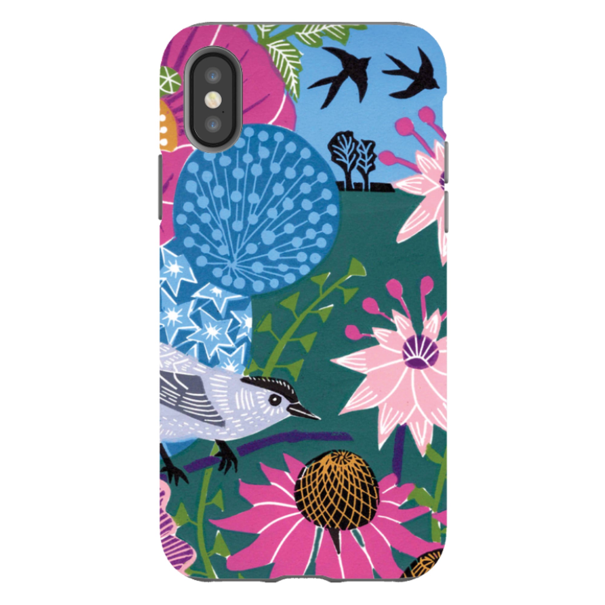 iPhone Tough Case - Garden By Kate Heiss