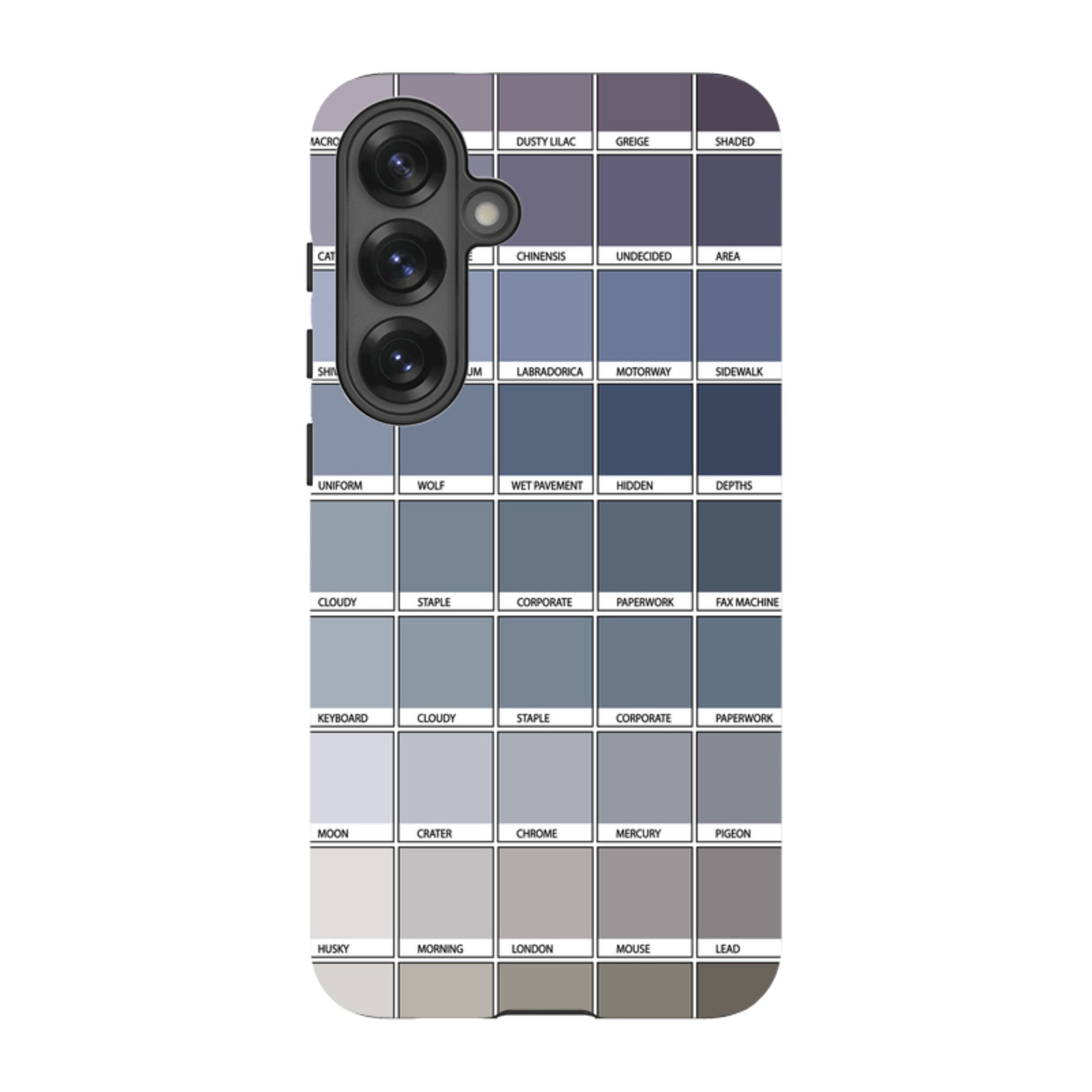 Samsung Tough Case - Grey Chromology By Kitty Joseph