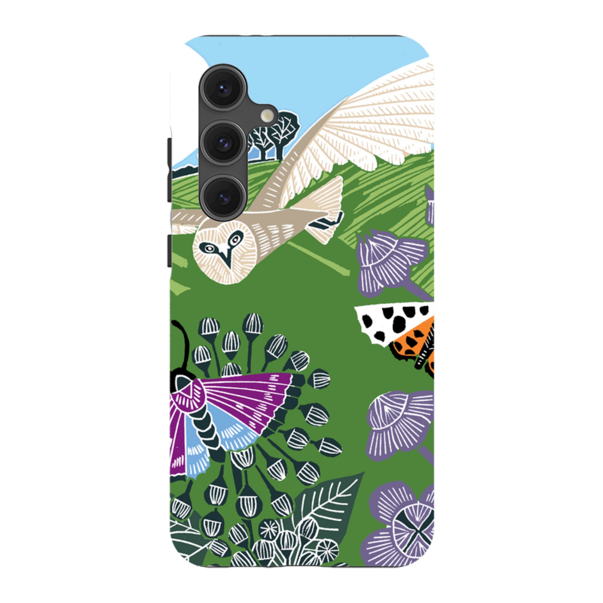 Samsung Tough Case - Morning Barn Owl By Kate Heiss