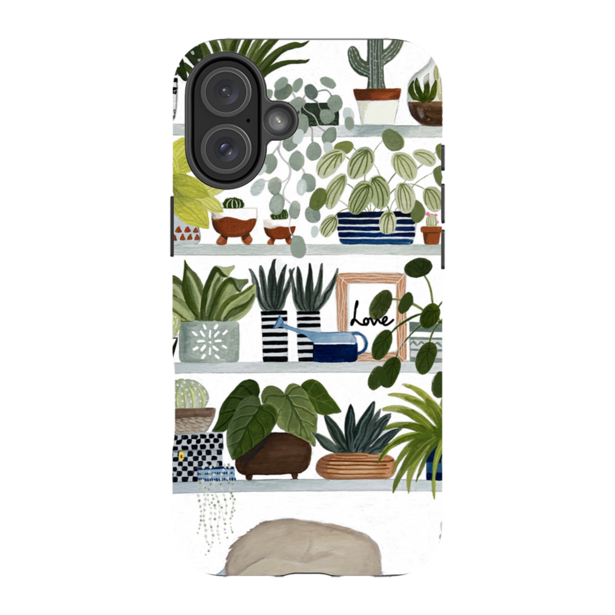 iPhone Tough Case - Plant Shelves By Bex Parkin