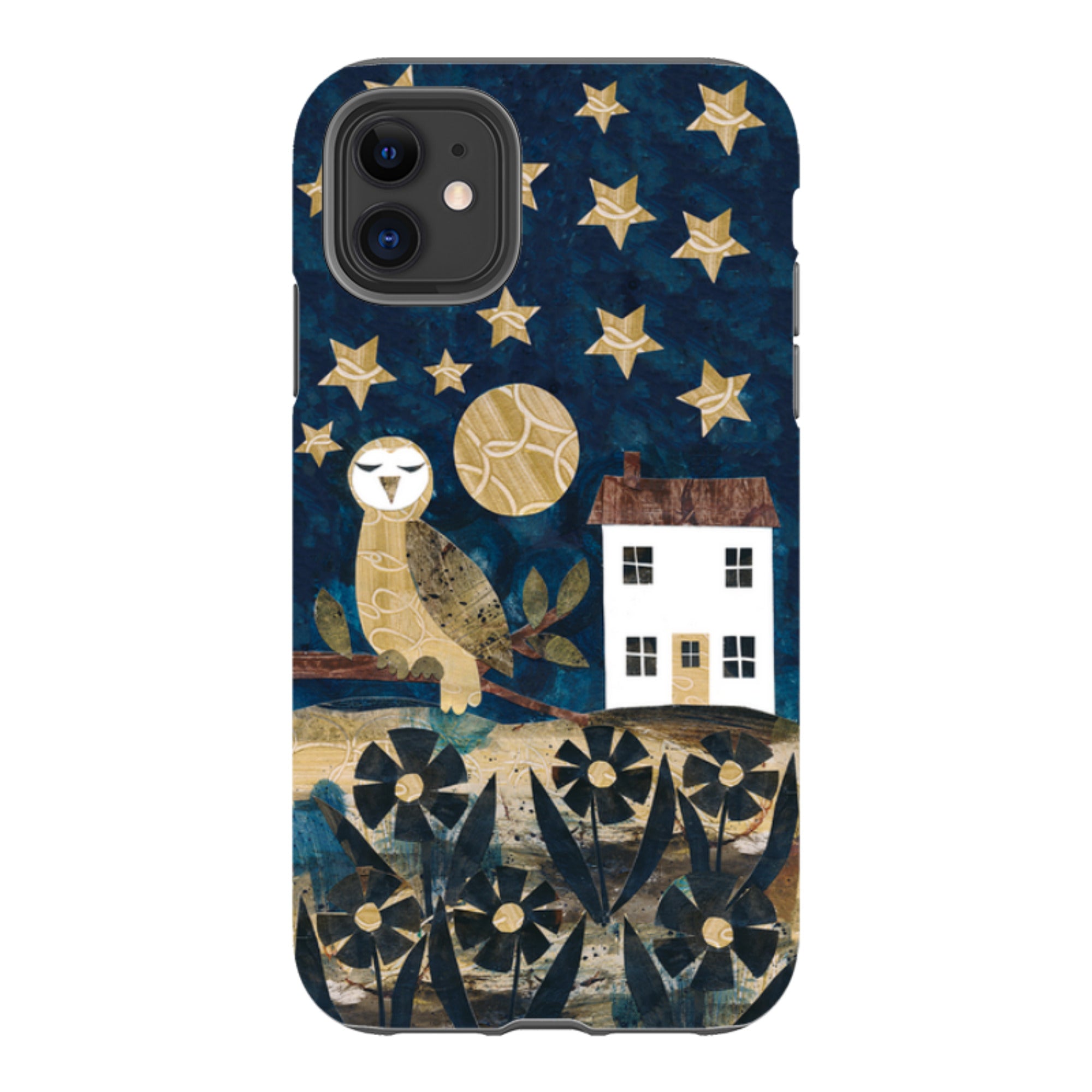 iPhone Tough Case - Night Watch Owl By Tracey English
