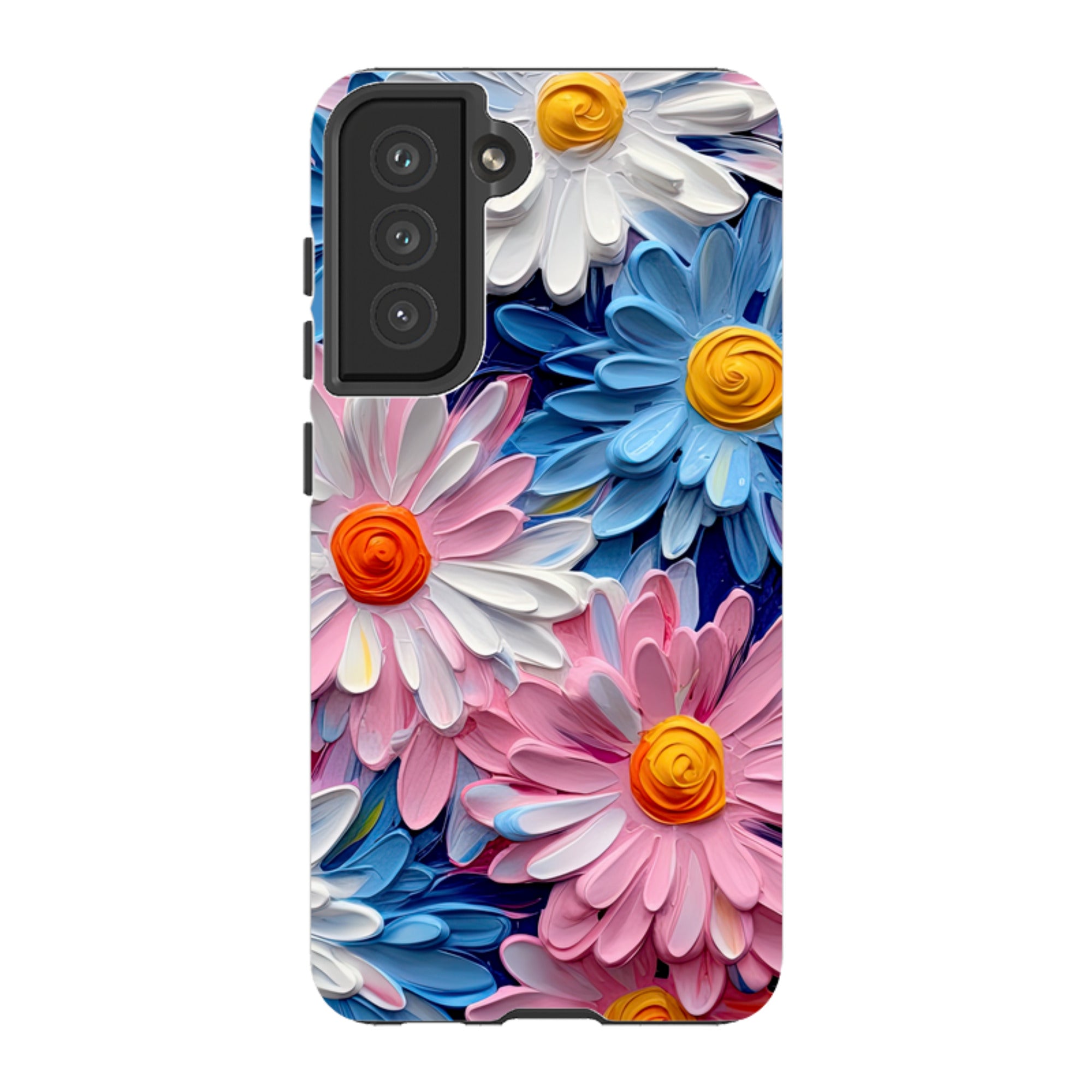 Samsung Tough Case - Pink Daisies