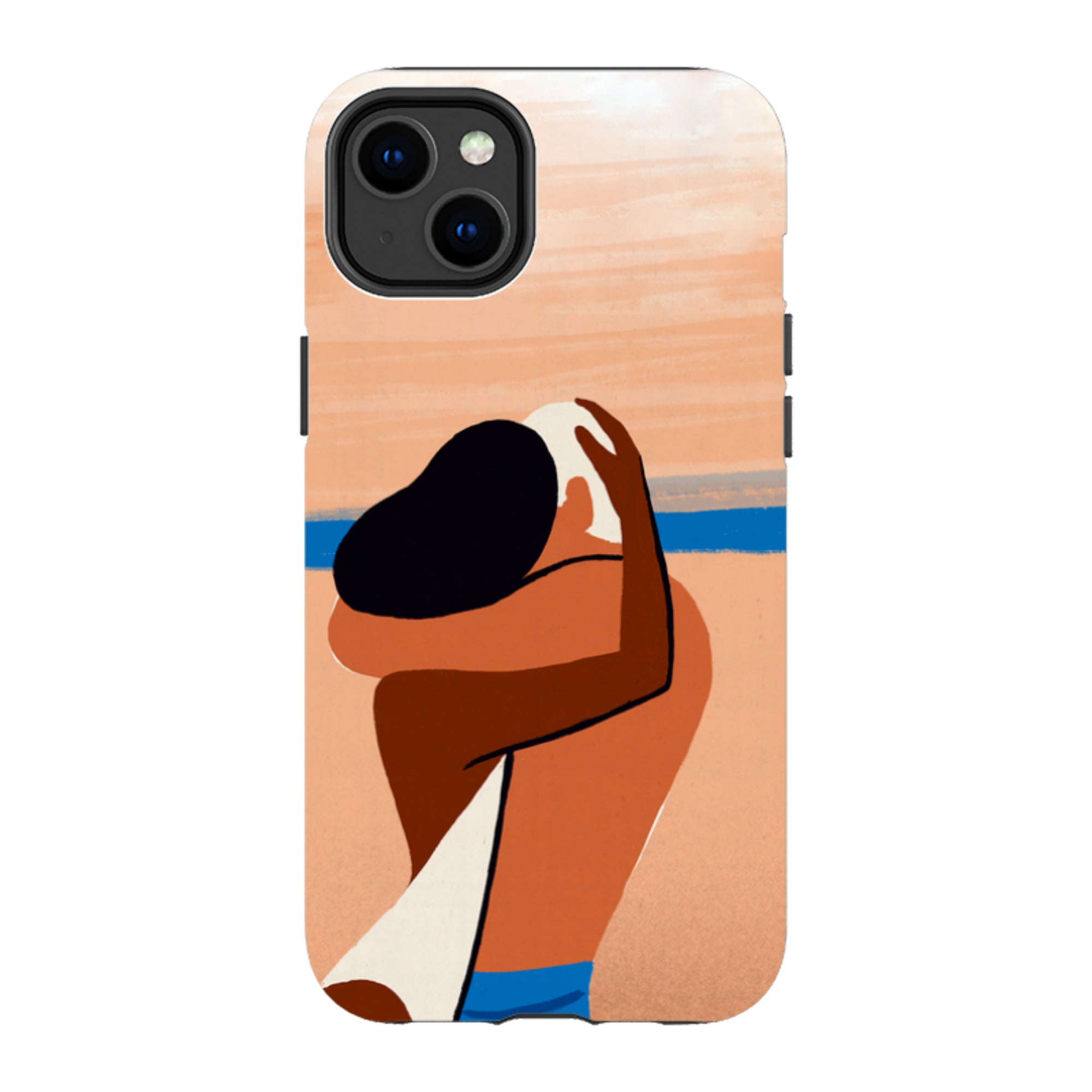 iPhone MagSafe Tough Case -  Beach Lover By Paul Thurlby