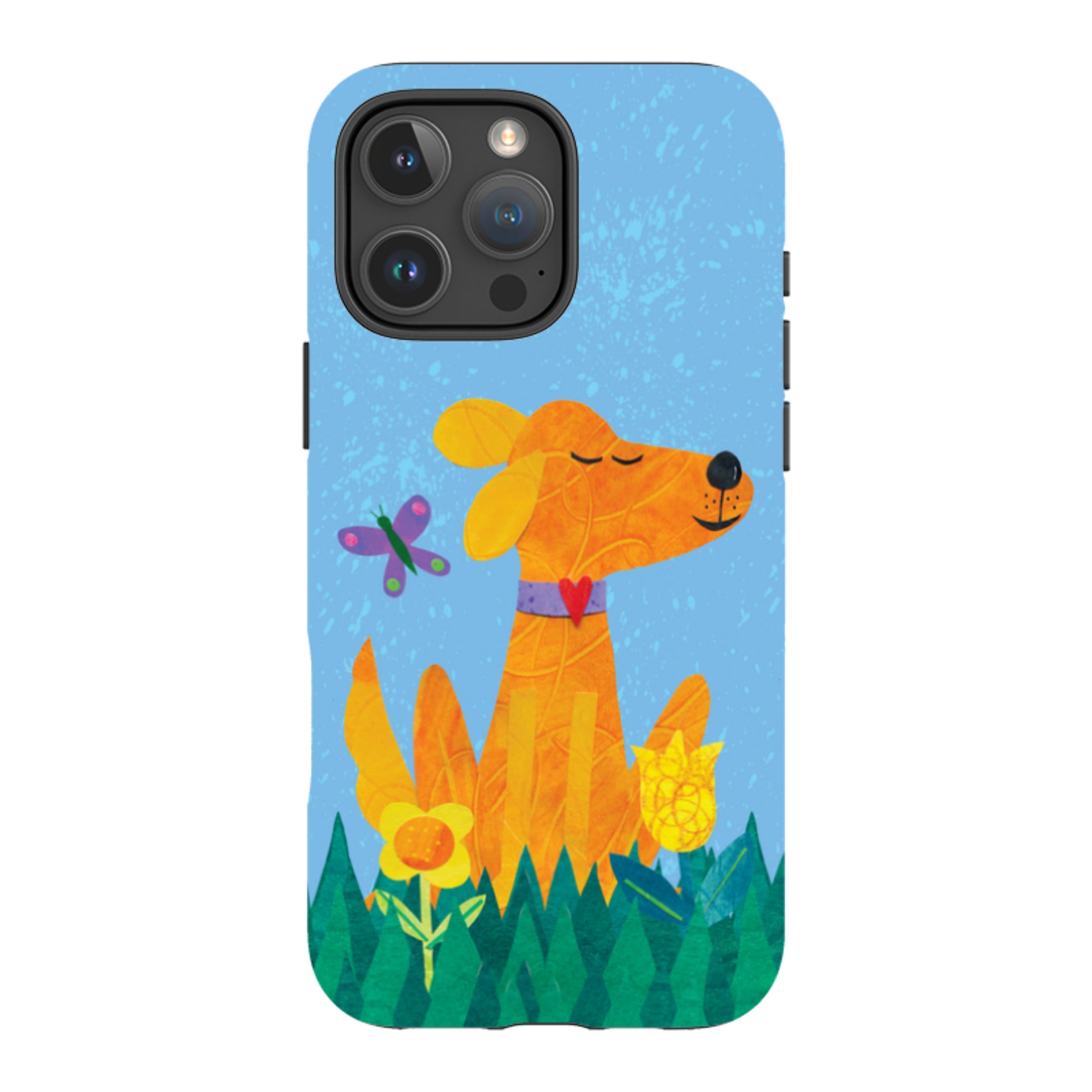 iPhone Tough Case - Pup in the grass By Tracey English
