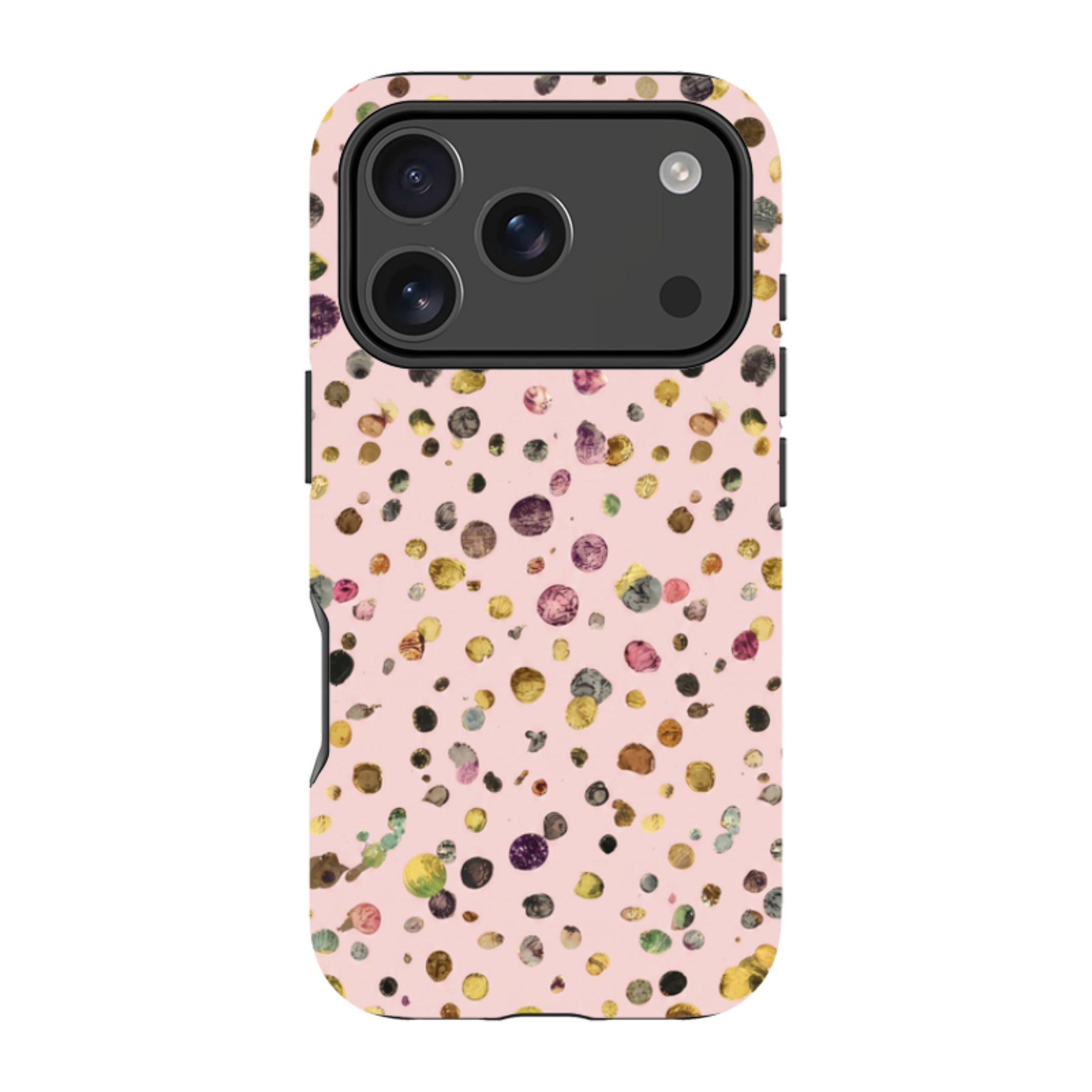 iPhone MagSafe Tough Case - Pink Polka