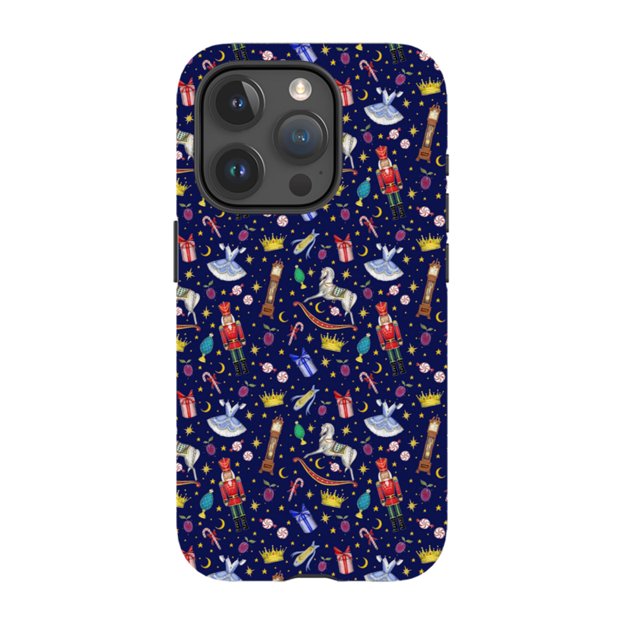 iPhone MagSafe Tough Case - Blue Nut Cracker By Catherine Rowe
