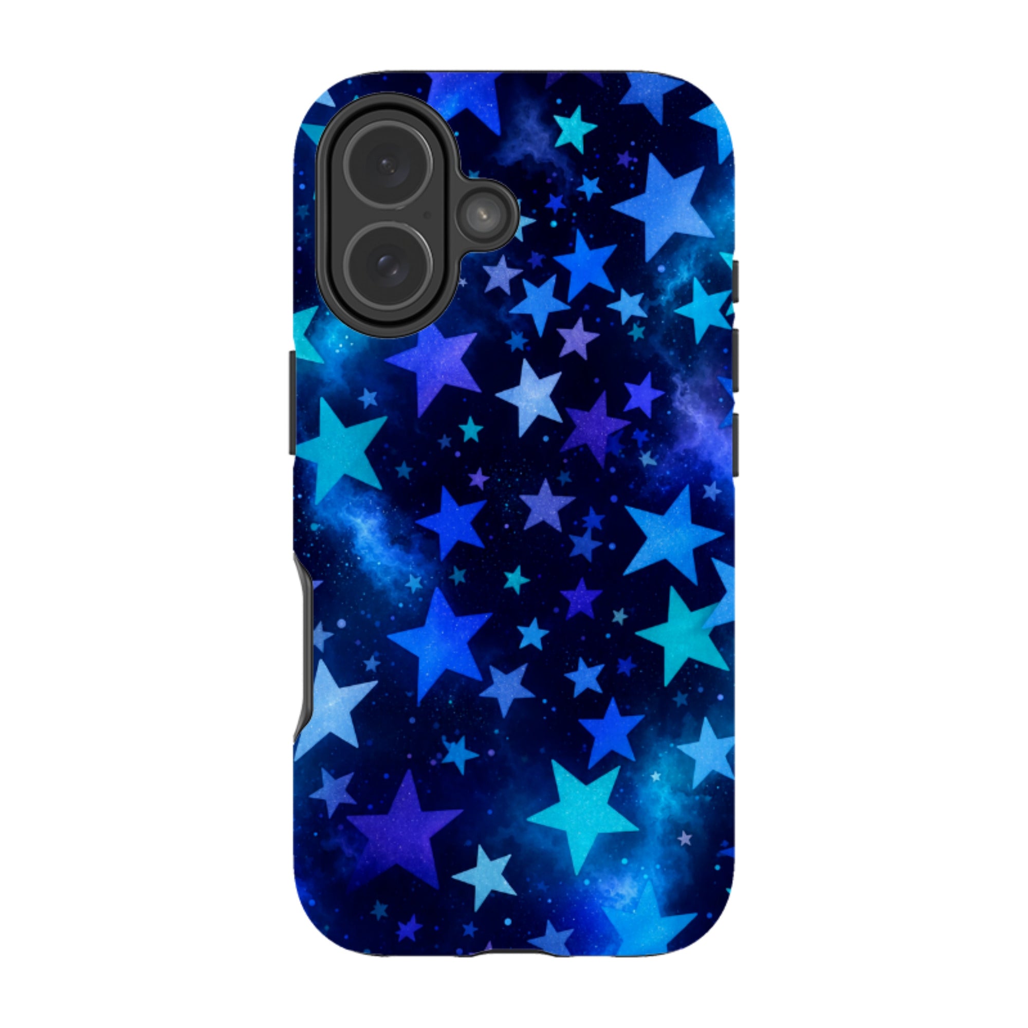 iPhone Tough Case - Blue Galaxy Star